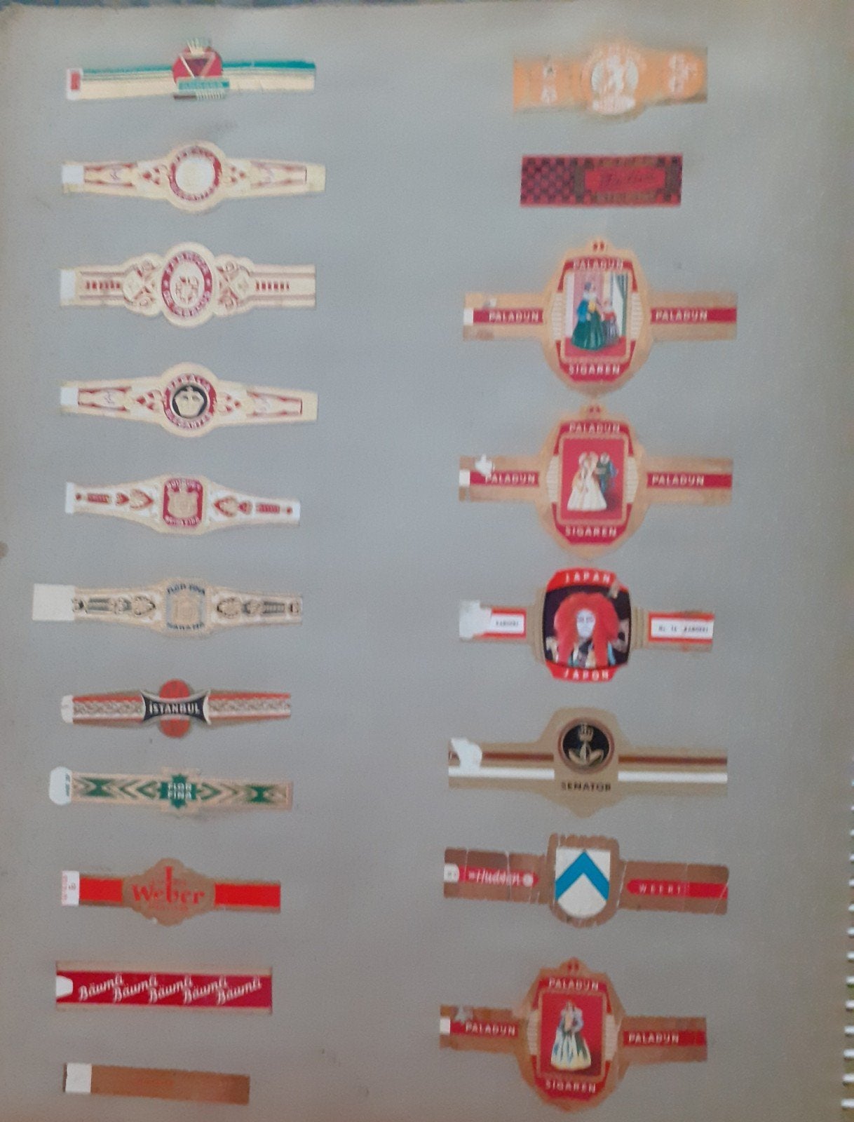 verzameling van bijna 500 sigarenbandjes, Ophalen