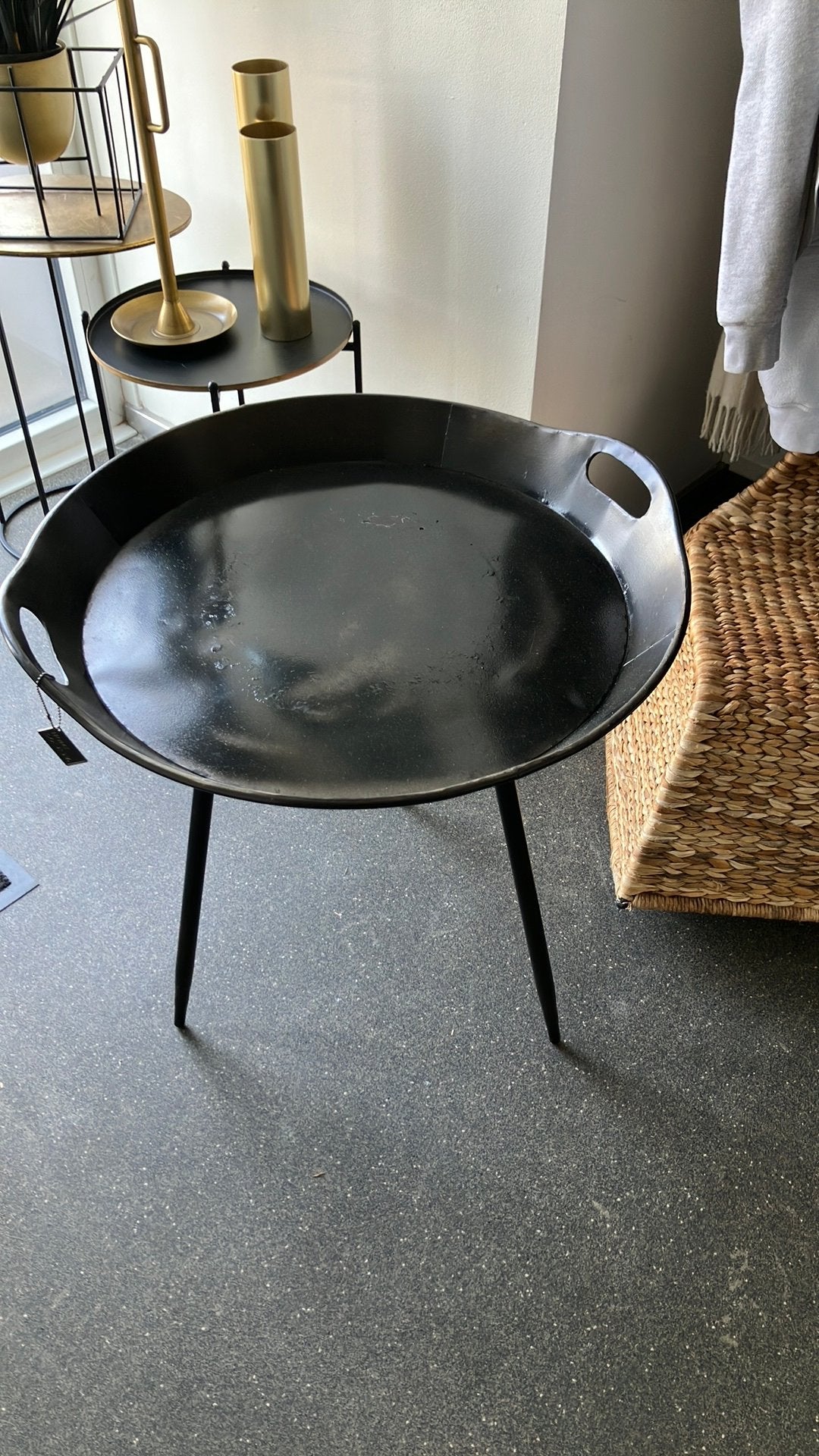 Home society tafeltje, Huis en Inrichting, Ophalen, Zo goed als nieuw, Rond, 50 tot 100 cm