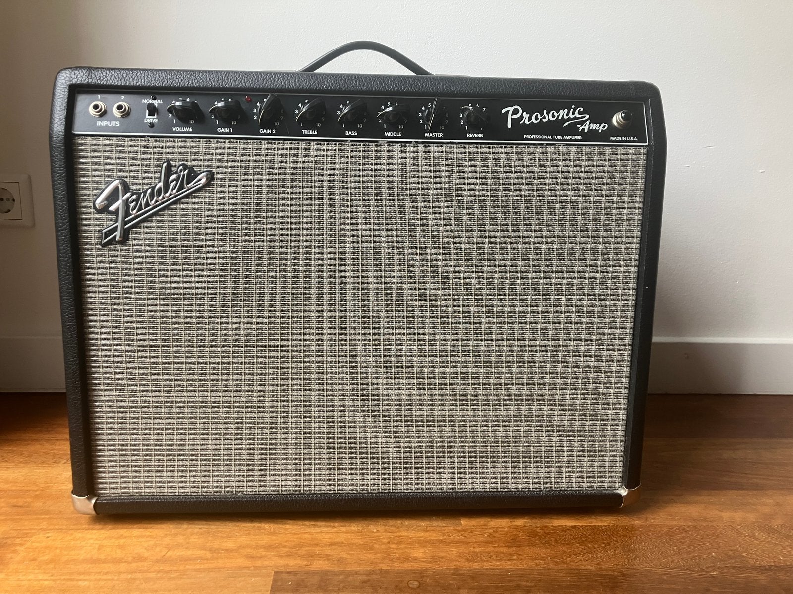 Fender Prosonic Custom Shop 2x10 buizen versterker +  footsw, Muziek en Instrumenten, Ophalen of Verzenden, Gebruikt, 50 tot 100 watt