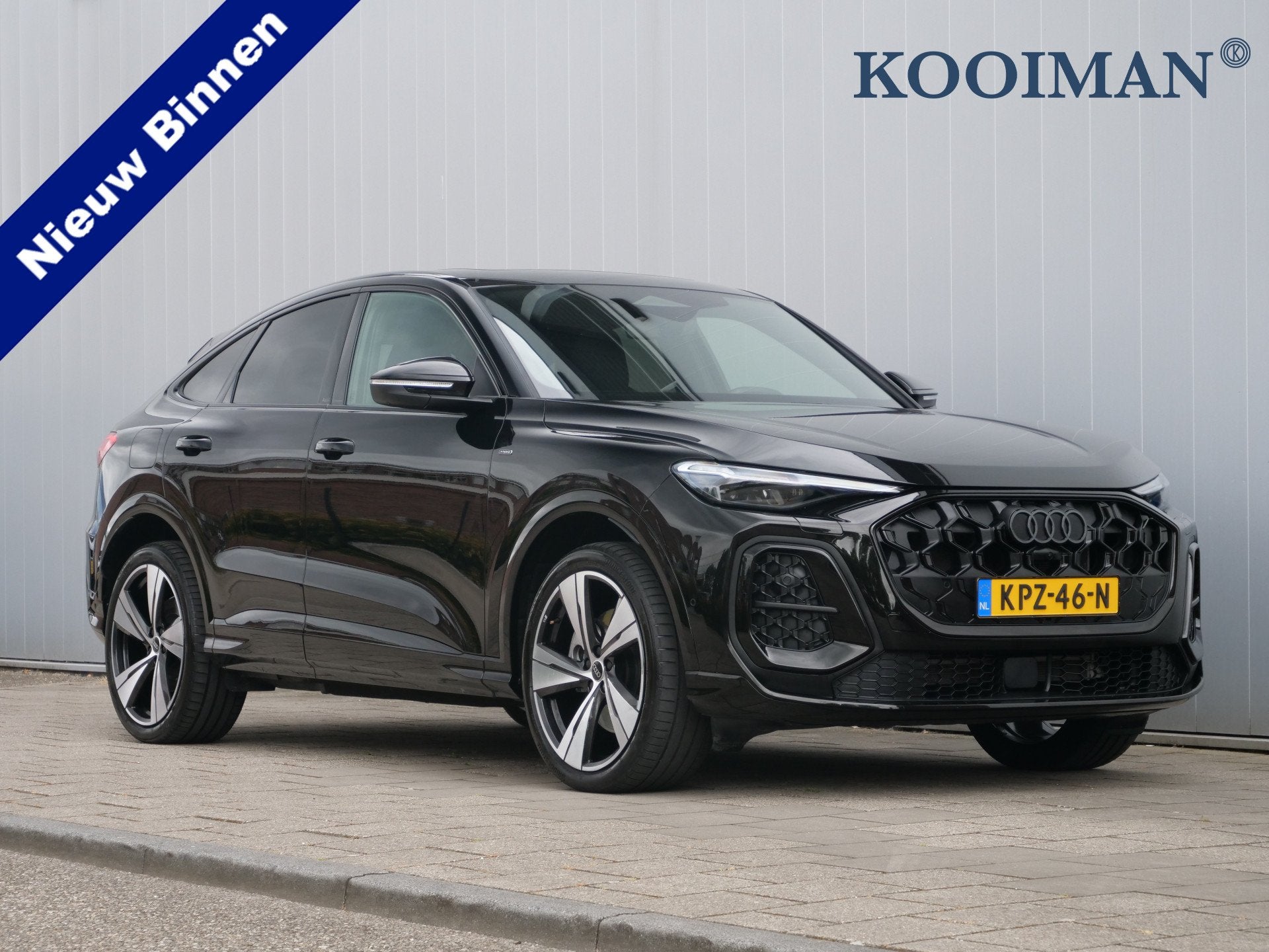 Audi Q5 Sportback 2.0 TFSI 299Pk e-hybrid quattro S edition, Auto's, Audi, Automaat, 4 cilinders, Zwart, Leder