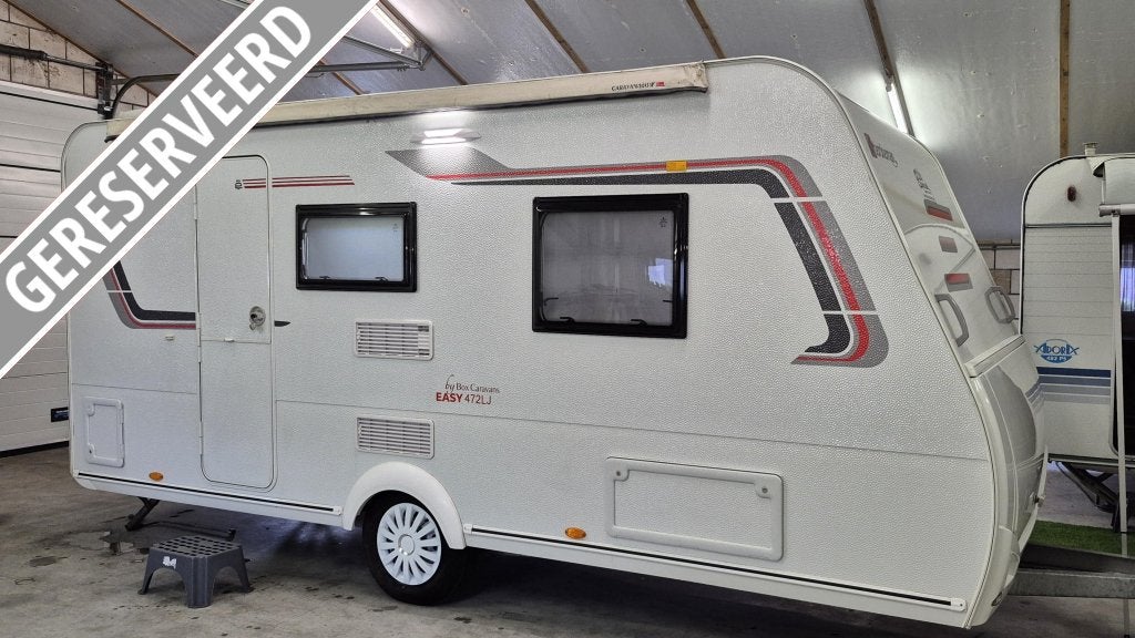 In topstaat Sterckeman Easy 472 LJ Enkele bedden,nieuwe tent, Sterckeman, Kachel, Bedrijf, Treinzit