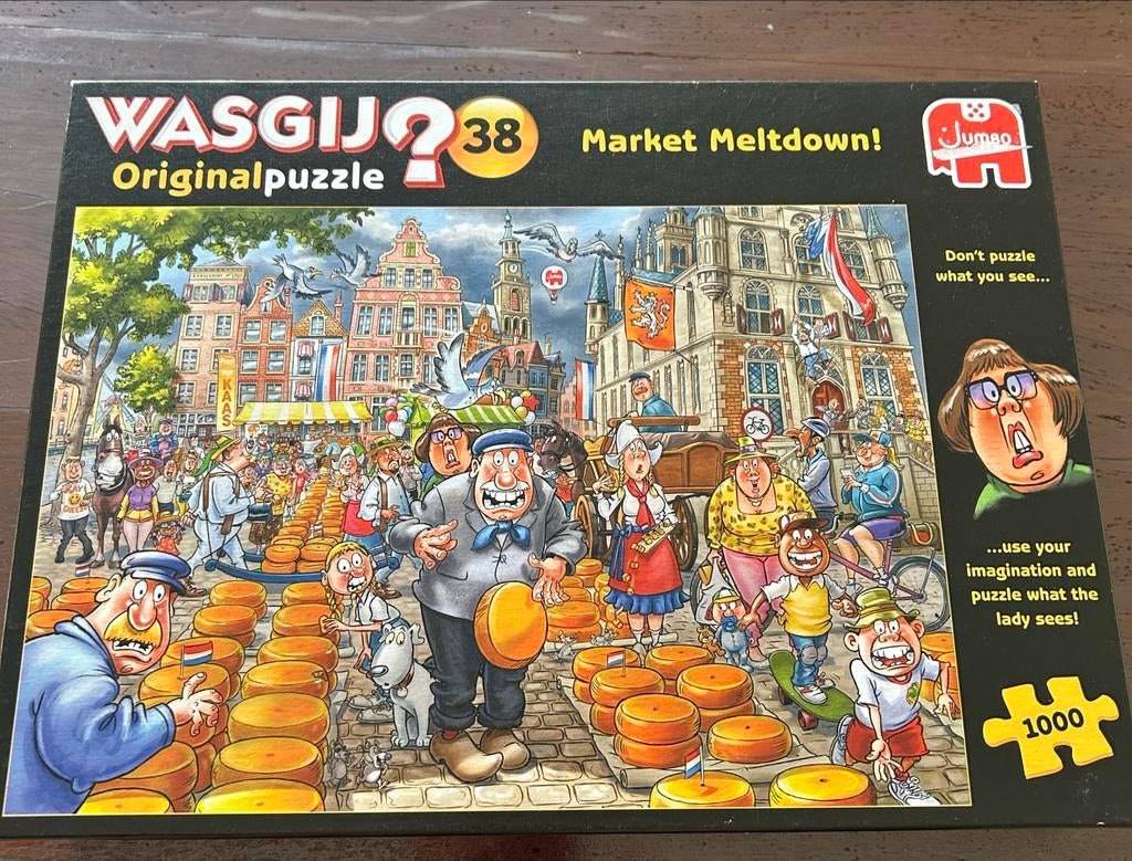 Wasgij Puzzels: Original, Mystery & Christmas (diverse stuks, Ophalen, 500 t/m 1500 stukjes, Zo goed als nieuw, Legpuzzel