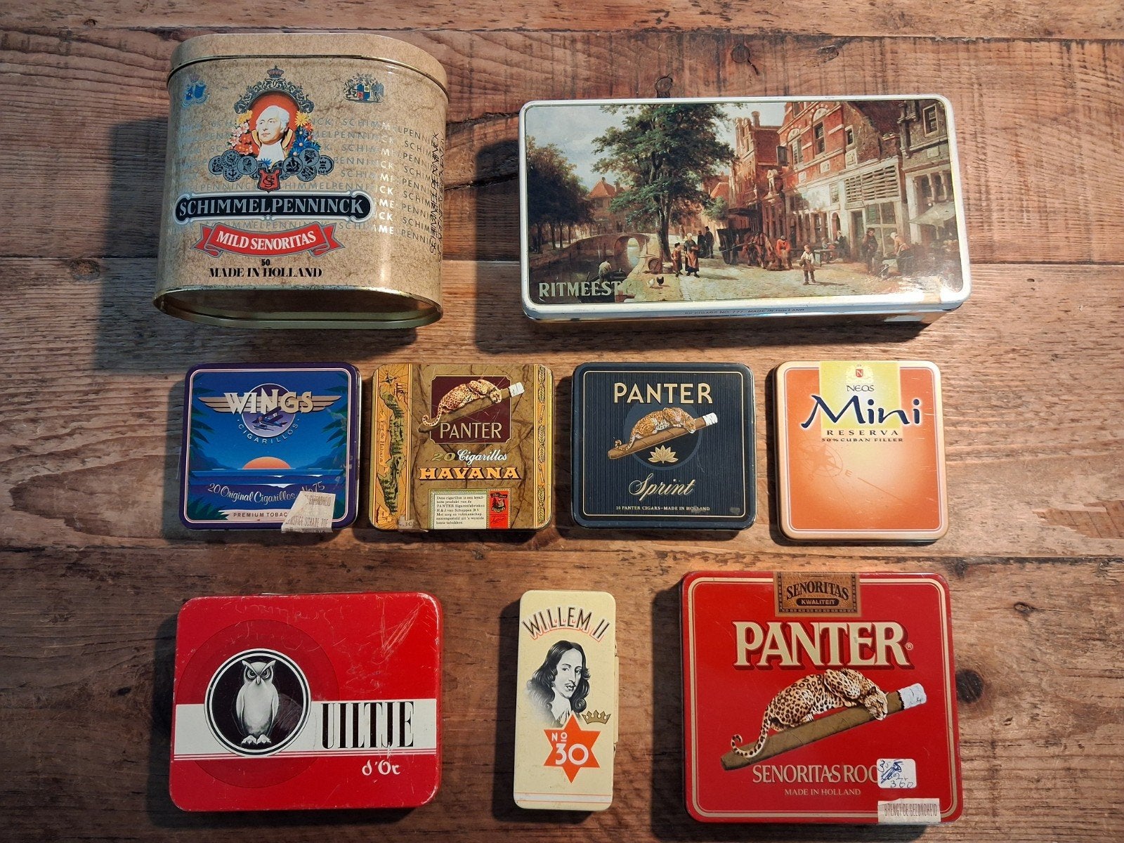 Sigarenblikken, Verzamelen, Ophalen of Verzenden, Zo goed als nieuw, Overige, Overige merken
