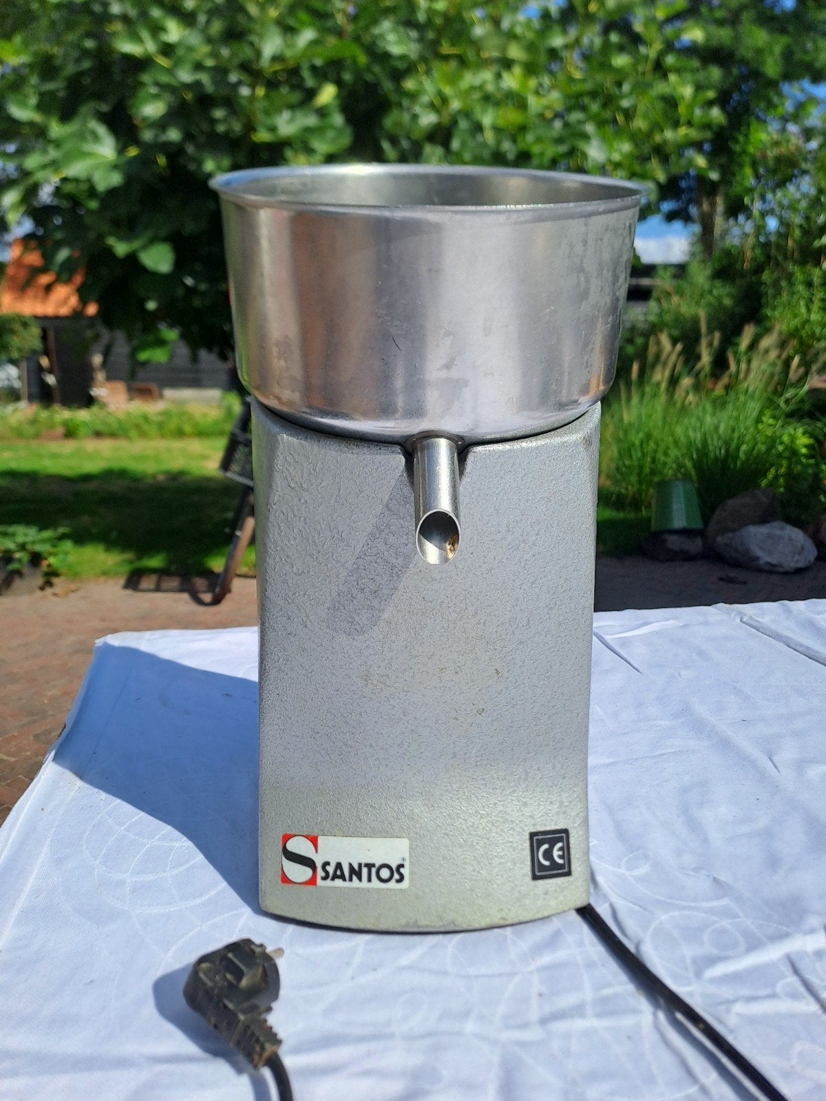 santos professionele citruspers, Minder dan 50 cm, Gebruikt, Ophalen of Verzenden, Minder dan 100 cm