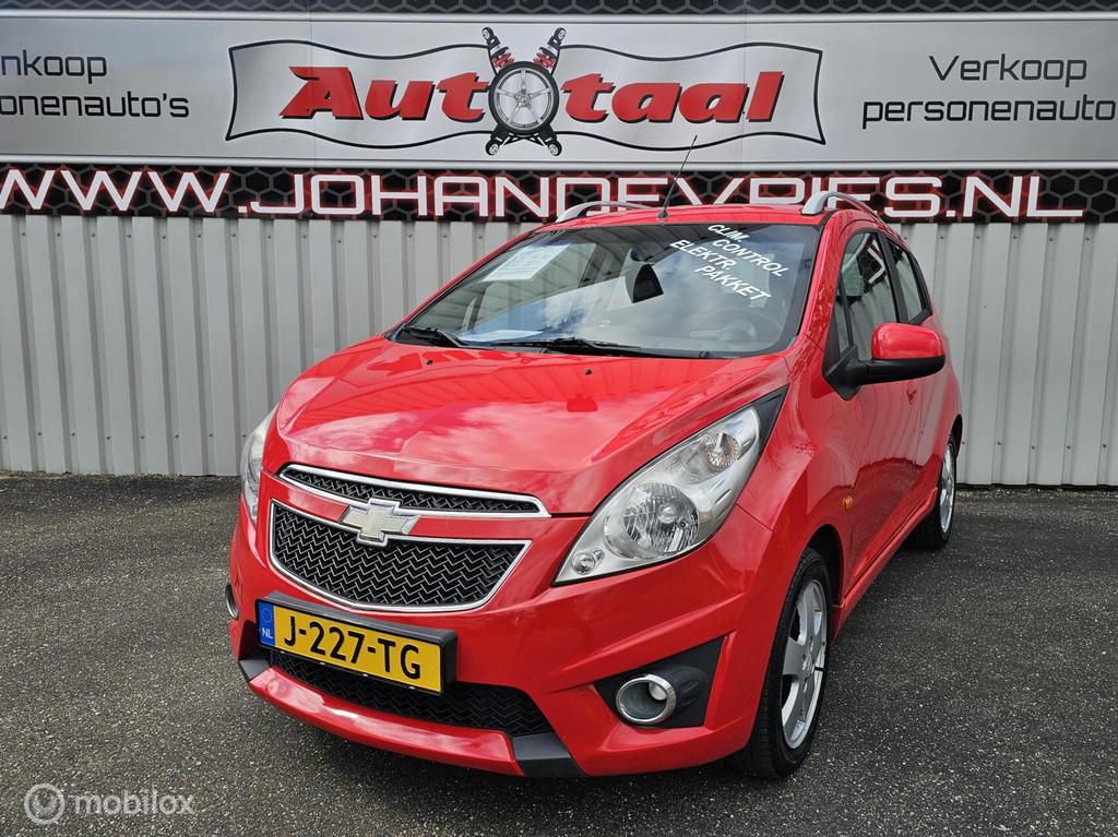 Chevrolet Spark 1.2 16V LT Clim.-contr. I El.-pakket. I Boek, Auto's, Chevrolet, Bedrijf, Te koop, Spark, ABS, Airbags, Airconditioning