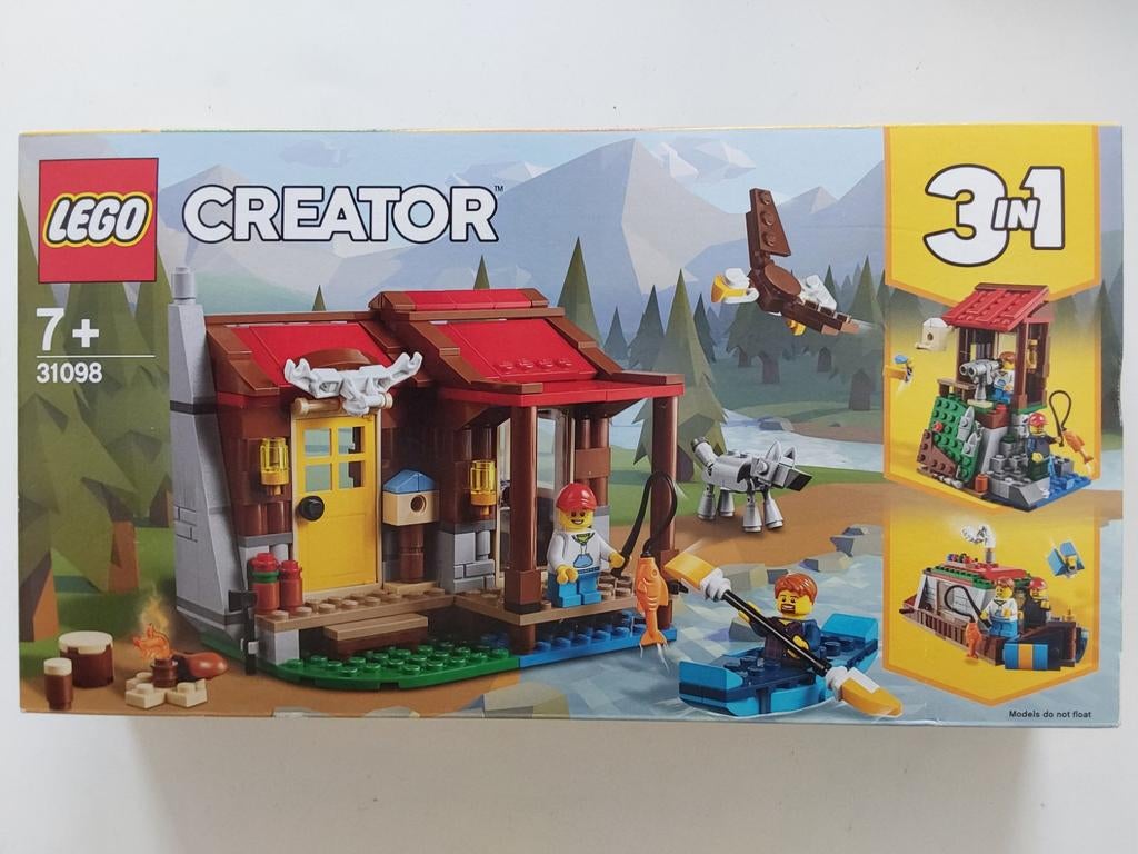 Lego 3-in-1 Creator 31098 Hut in de Wildernis 🆕️ (in seal ), Kinderen en Baby's, Speelgoed | Duplo en Lego, Lego, Nieuw, Ophalen of Verzenden