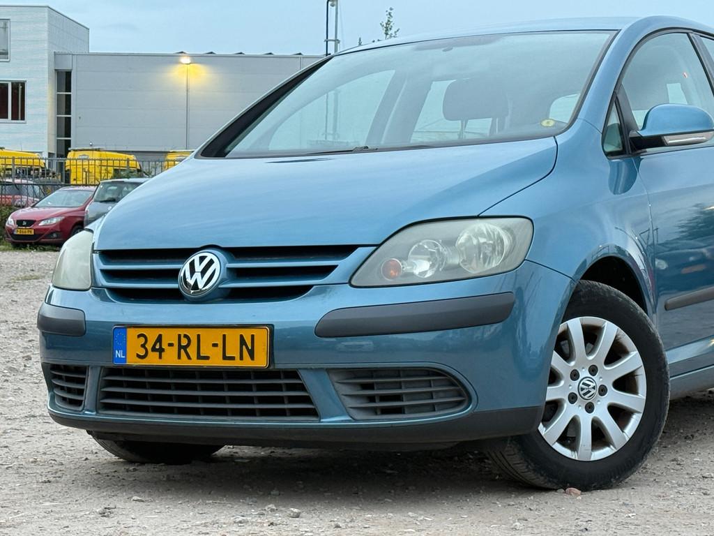 Volkswagen Golf Plus 1.6 FSI Comfortline/ LAAG KM/ ZOMER BLA, Auto's, Gebruikt, 4 cilinders, Blauw, 116 pk