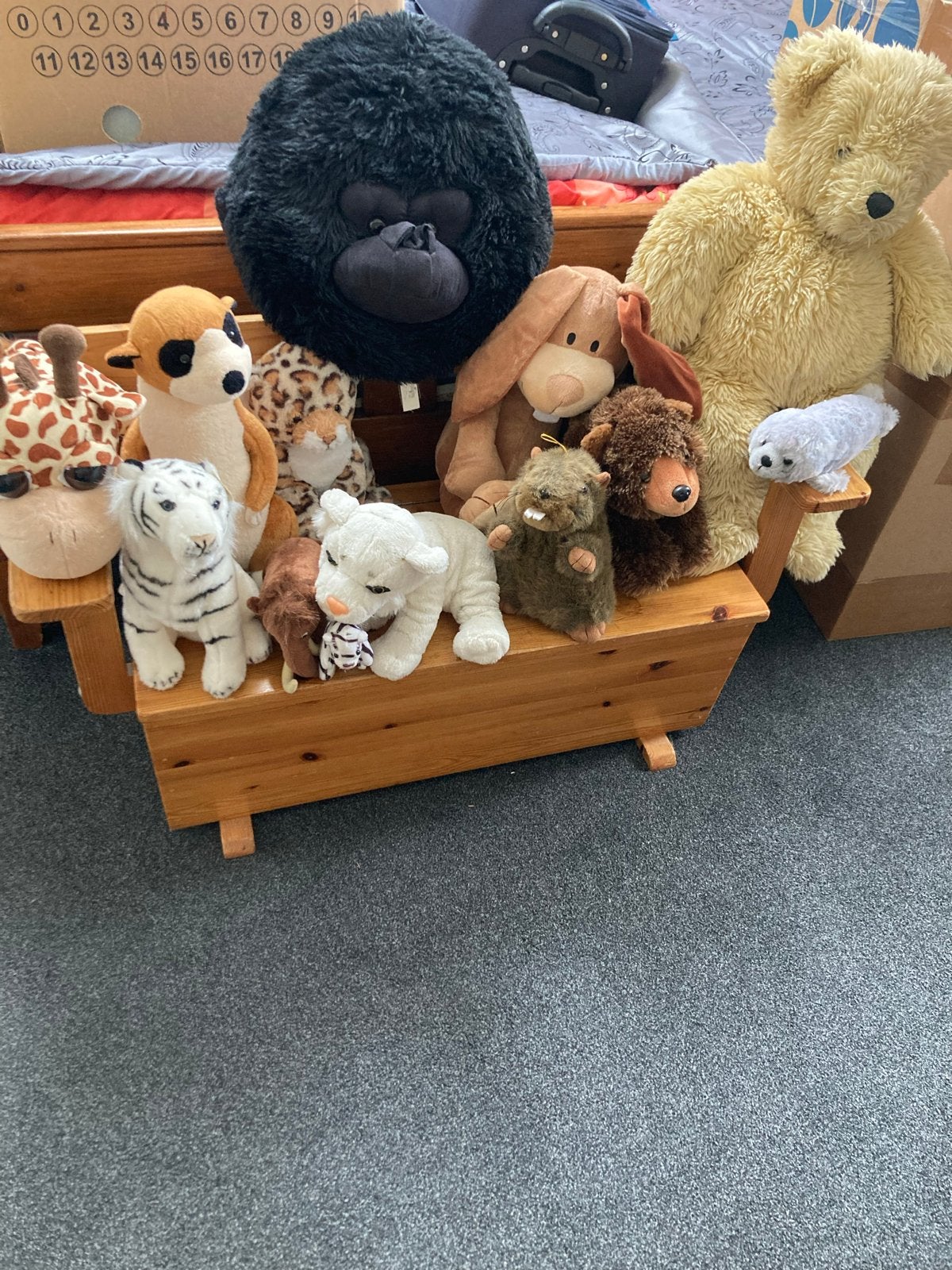 Grote collectie knuffels: diverse dieren en maten, Kinderen en Baby's, Overige typen, Ophalen of Verzenden, Zo goed als nieuw