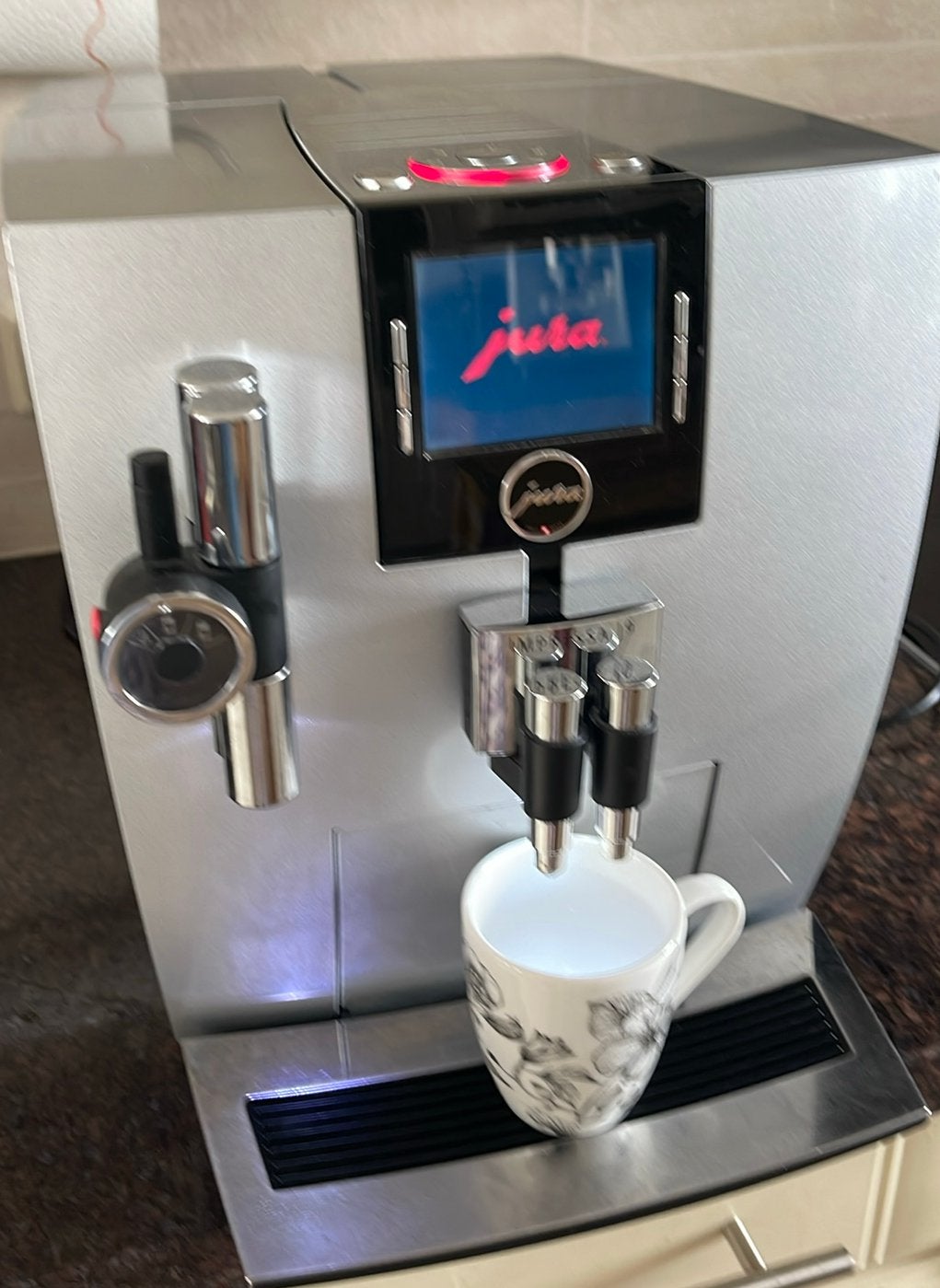 Jura Impressa J9.3 met melkopschuimer, Ophalen, Gebruikt, Koffiemachine