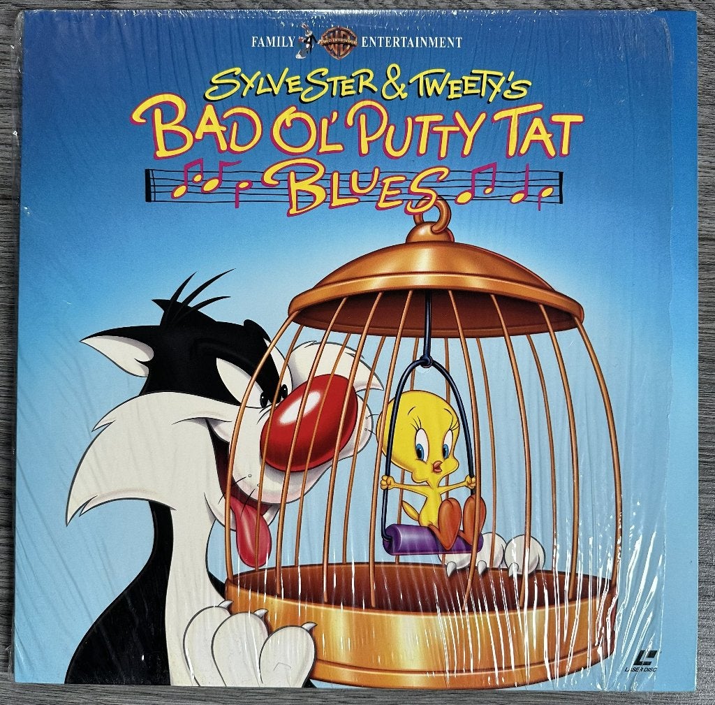 Sylvester & Tweety (NTSC Laserdisc, USA0, Gebruikt, Tekenfilm, Ophalen of Verzenden, Alle leeftijden