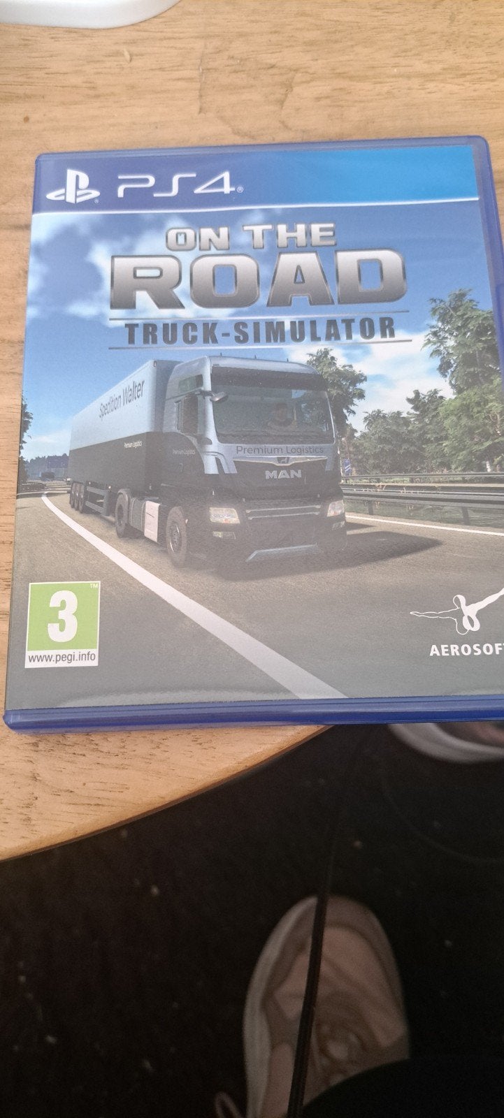 On The Road Truck-Simulator PS4 - Nieuwstaat, 1 speler, Ophalen of Verzenden, Zo goed als nieuw, Vanaf 3 jaar