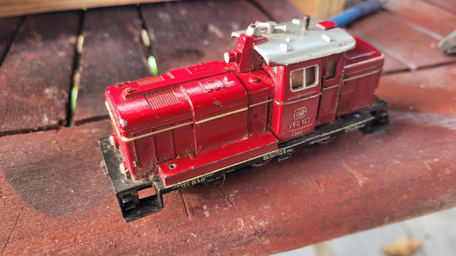 Fleischmann V60 151 Locomotief - Gebruikt, Ophalen of Verzenden, Gebruikt, Locomotief, Fleischmann