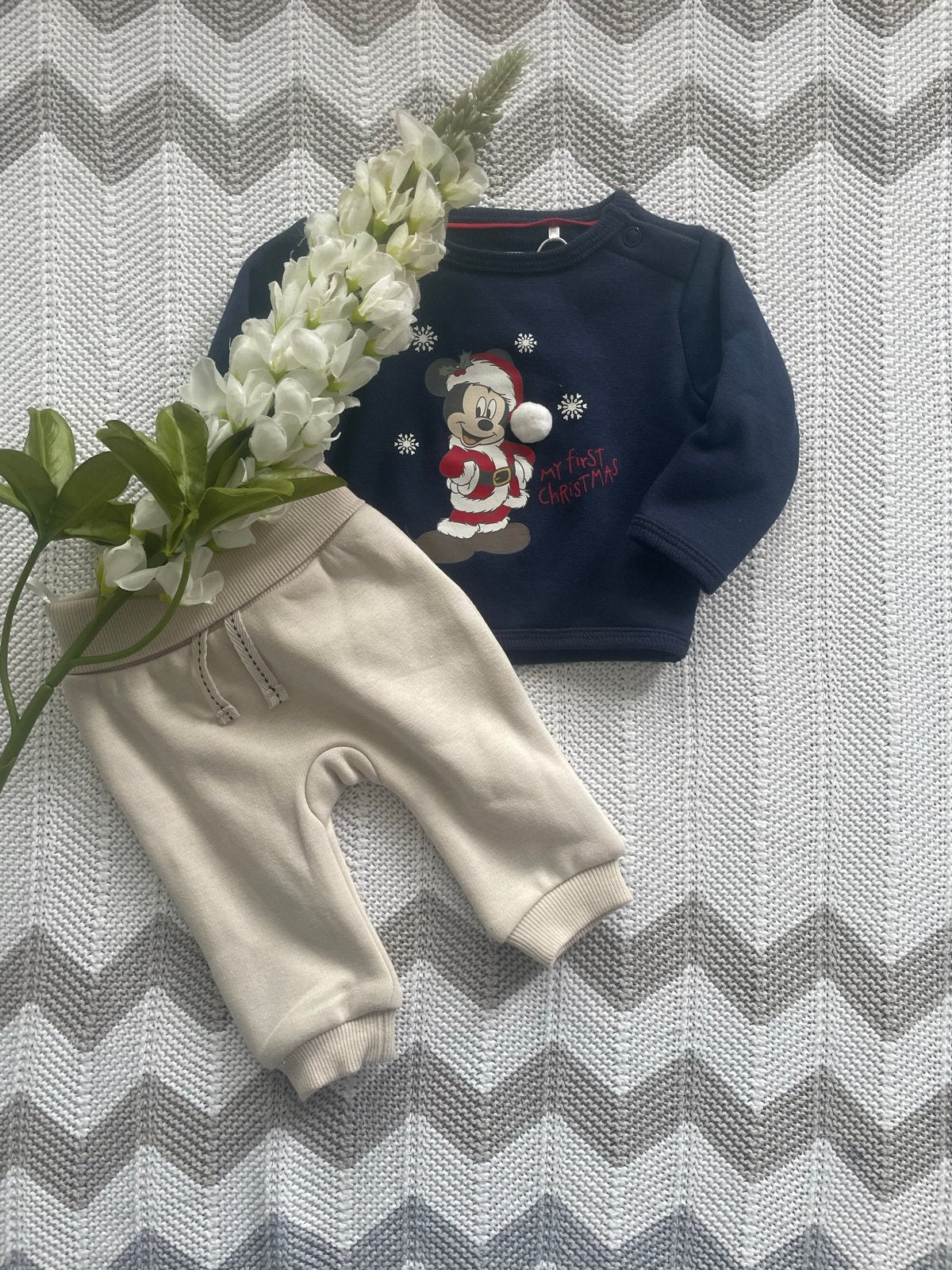 Nieuw Disney C&A Mickey Mouse Kerst Setje, maatje 50, Ophalen of Verzenden, Nieuw, Jongetje, Setje