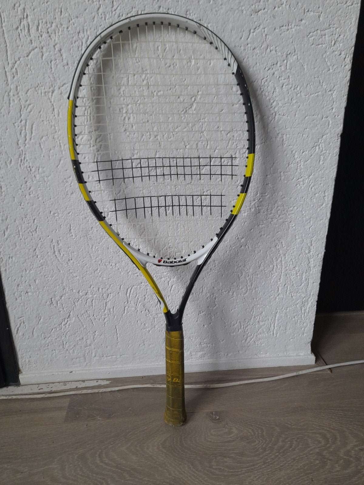 babolat nadal 140 racket 240 gram 

240 gram
Lente 635mm

gr, Ophalen of Verzenden, Racket, Babolat
