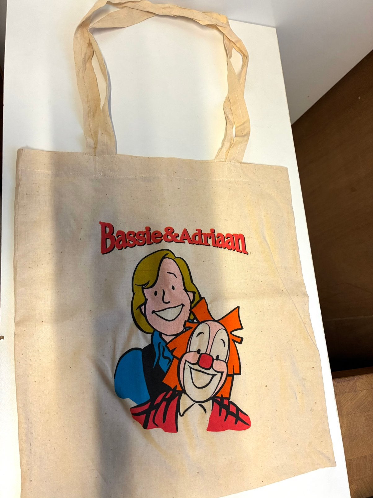 Prachtige Bassie en Adriaan tas, Ophalen of Verzenden, Zo goed als nieuw, Gebruiksvoorwerp