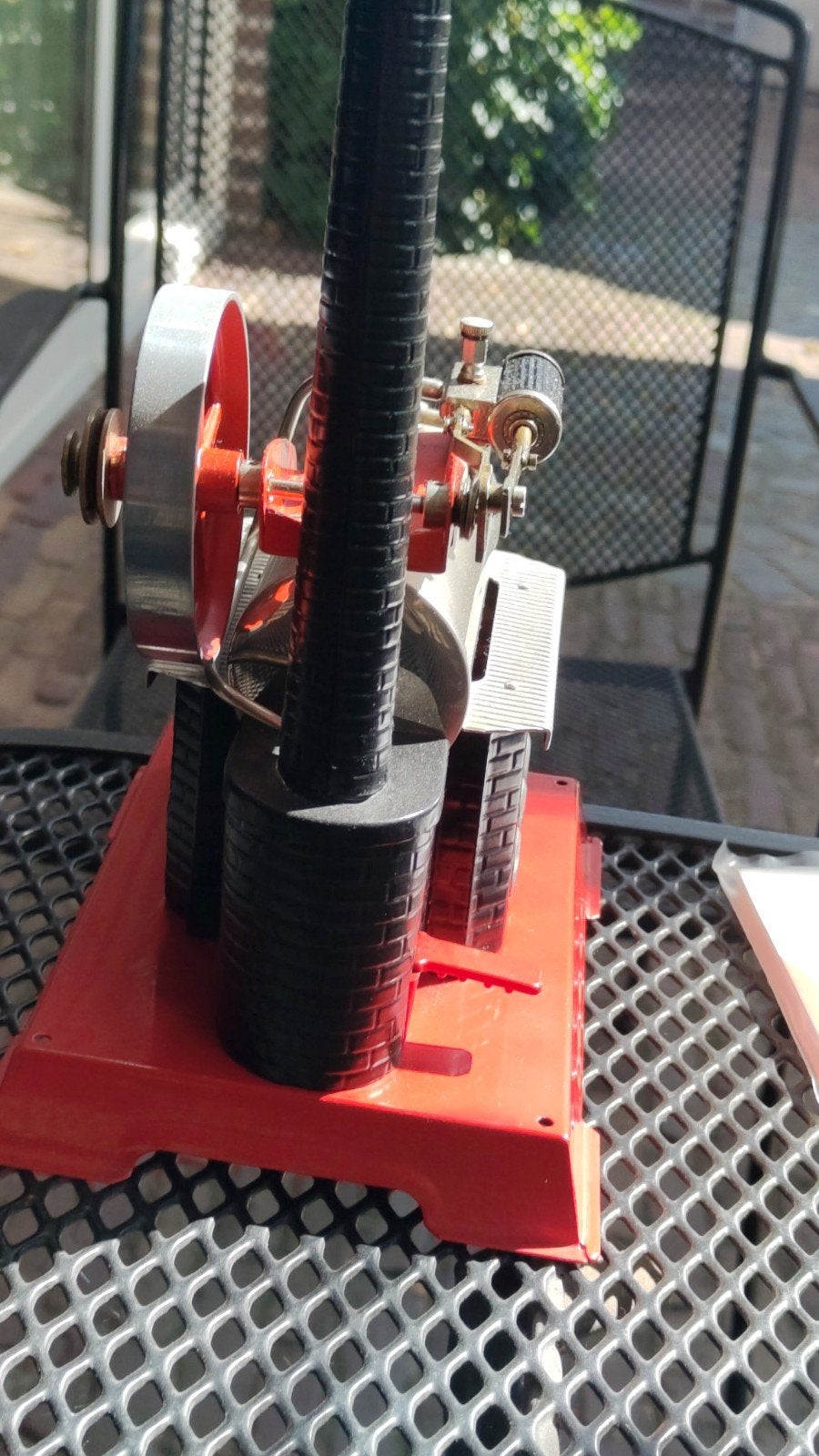 Wilesco D14 stoommachine - Vintage model stoommachine, Ophalen of Verzenden
