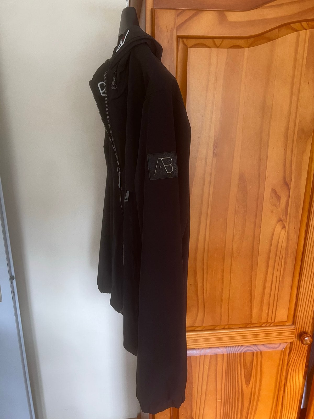 Zwarte zomerjas van AB, maat XXL zo goed als nieuw, Kleding | Heren, Ophalen of Verzenden, Zo goed als nieuw, Maat 56/58 (XL)