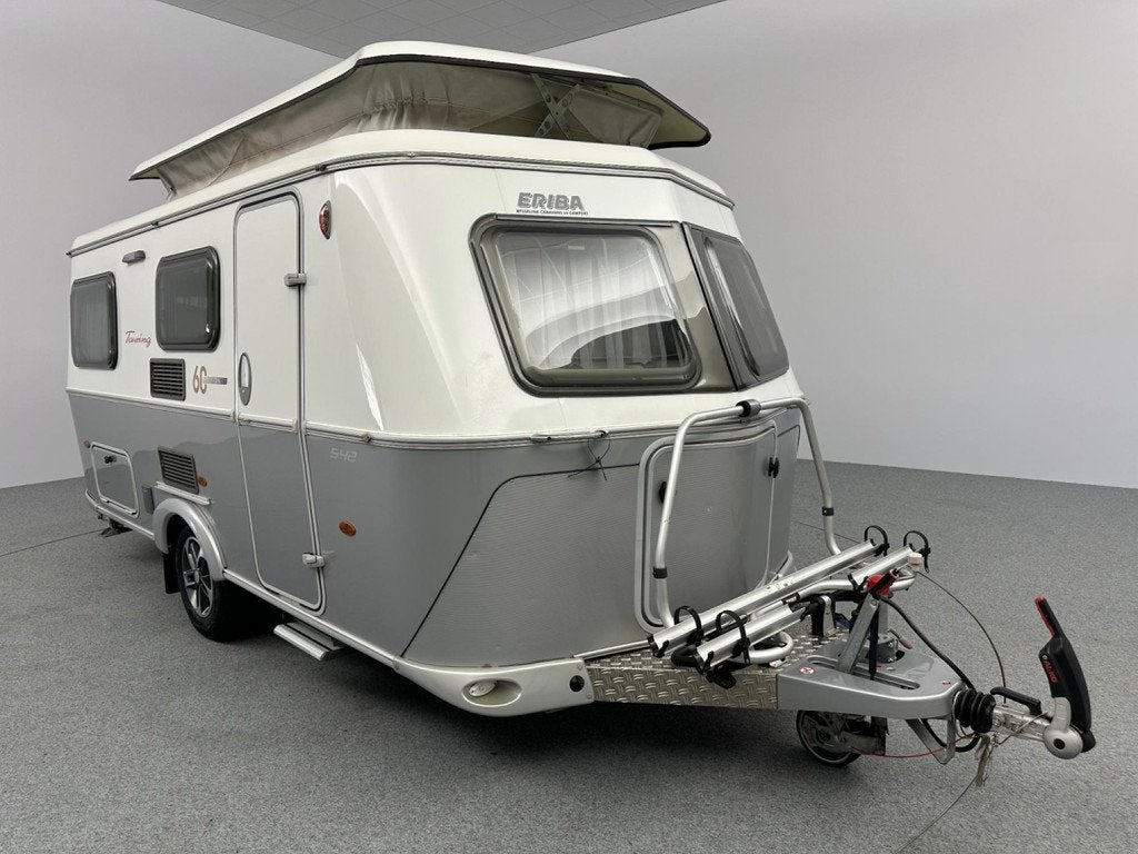 Eriba Touring Troll 542 GT 60 Years Edition Mover Voortent, Hordeur, Bedrijf, 5 tot 6 meter, Eriba