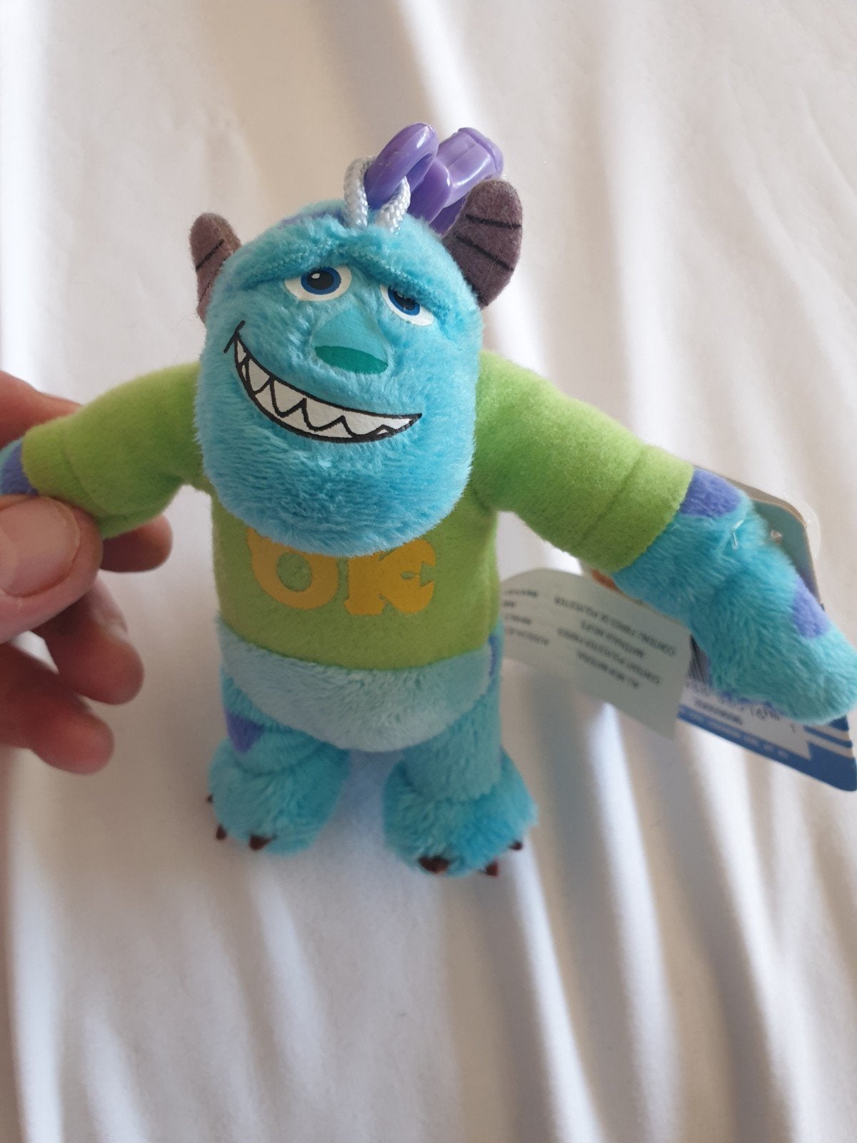 Disney Monsters University Sulley knuffel sleutelhanger, Ophalen of Verzenden