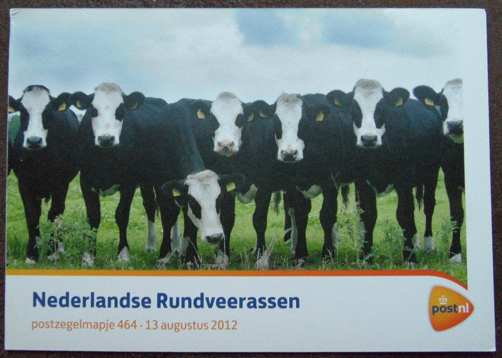 Postzegelmapje 464 – Nederlandse Rundveerassen, Ophalen of Verzenden, Postfris