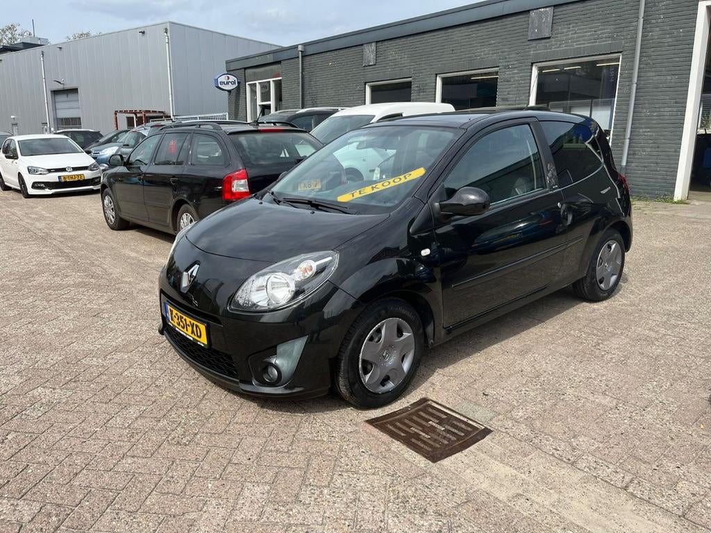 Renault Twingo 1.2 16V 2010 Night&Day Zwart Airco Nieuwe APK, Auto's, Renault, Voorwielaandrijving, Twingo, 919 kg, 4 cilinders