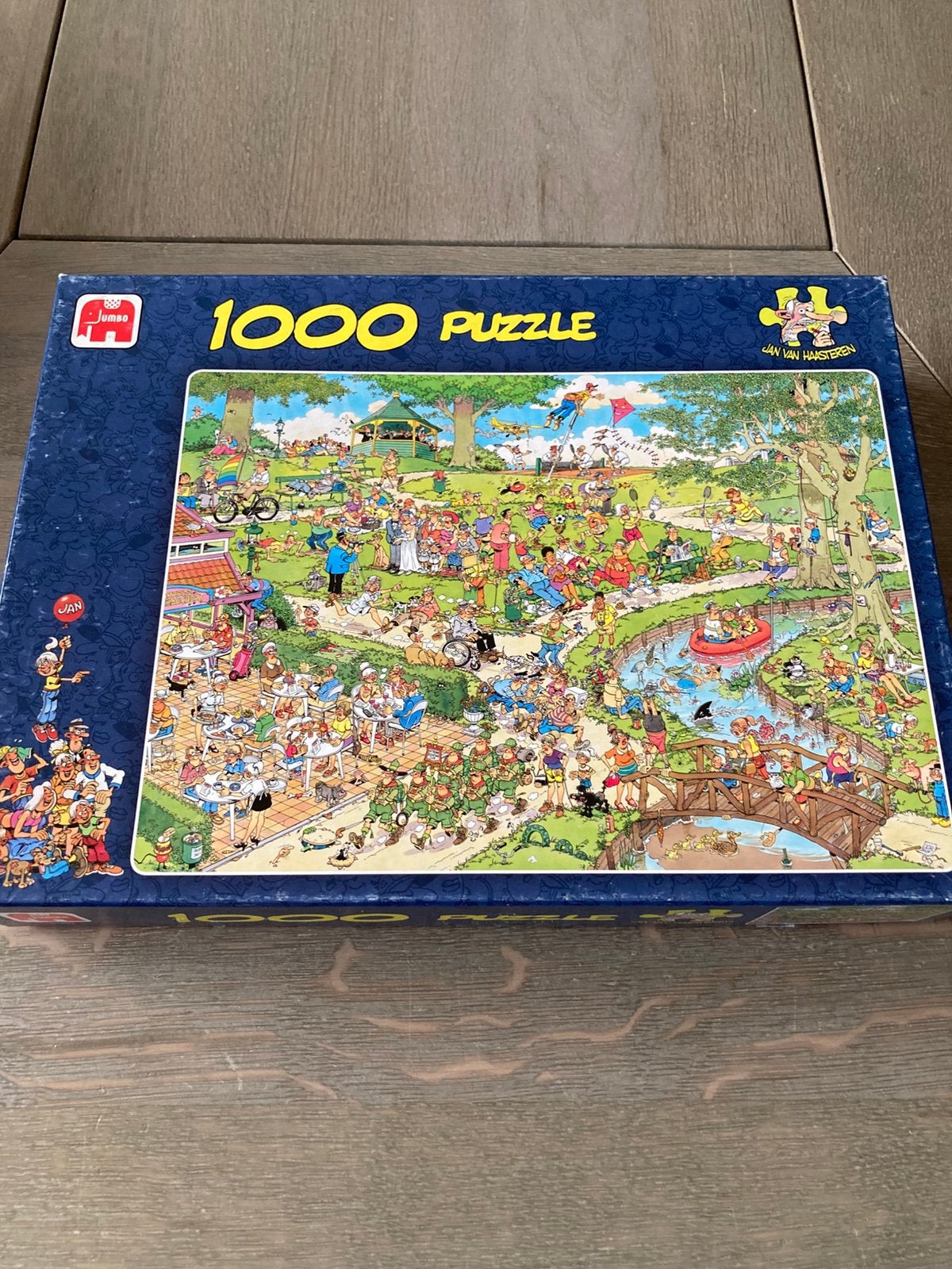 Jan van Haasteren HET PARK, Ophalen of Verzenden, 500 t/m 1500 stukjes, Gebruikt, Legpuzzel
