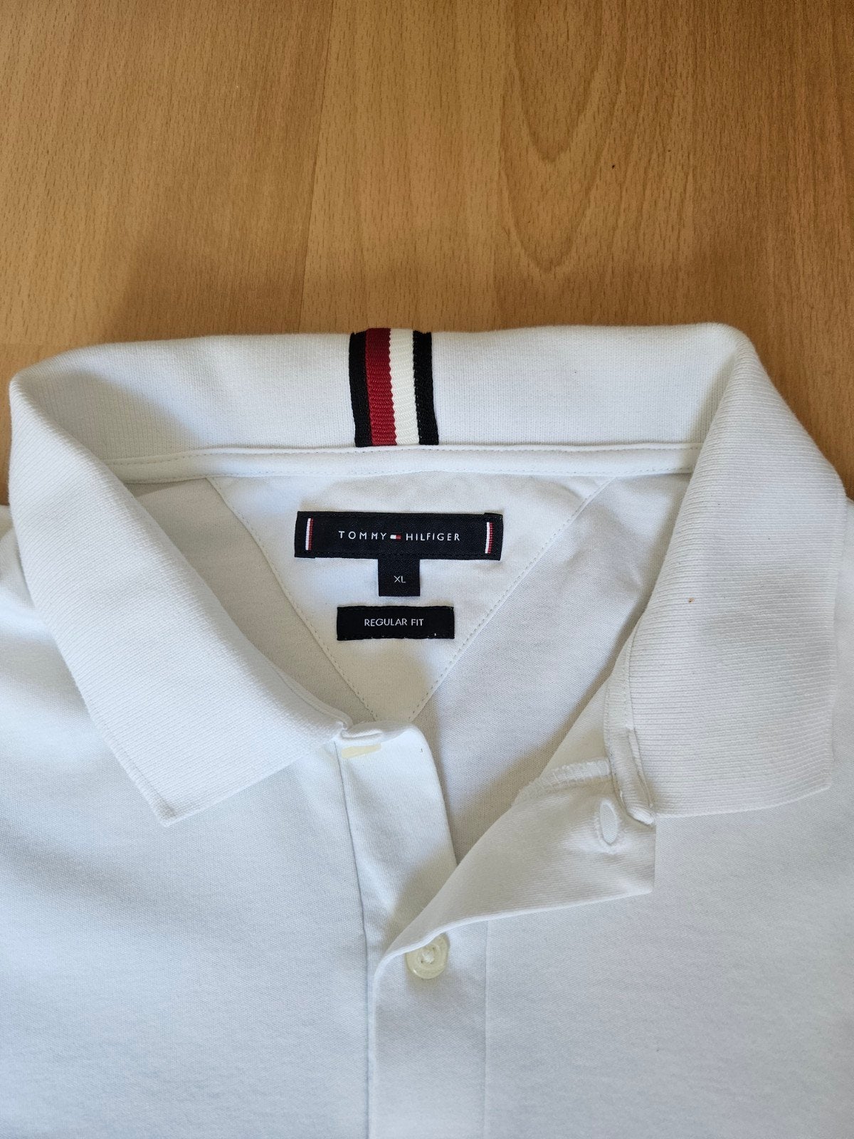 tommy hilfiger polo shirt NIEUW XL nooit gedragen!, Wit, Tommy Hilfiger, Nieuw, Overige maten