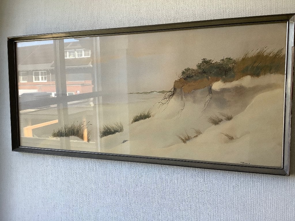 Jan Kagie junior Domburg, Antiek en Kunst, Origineel werk, Impressionistisch, Ophalen of Verzenden, Aquarel
