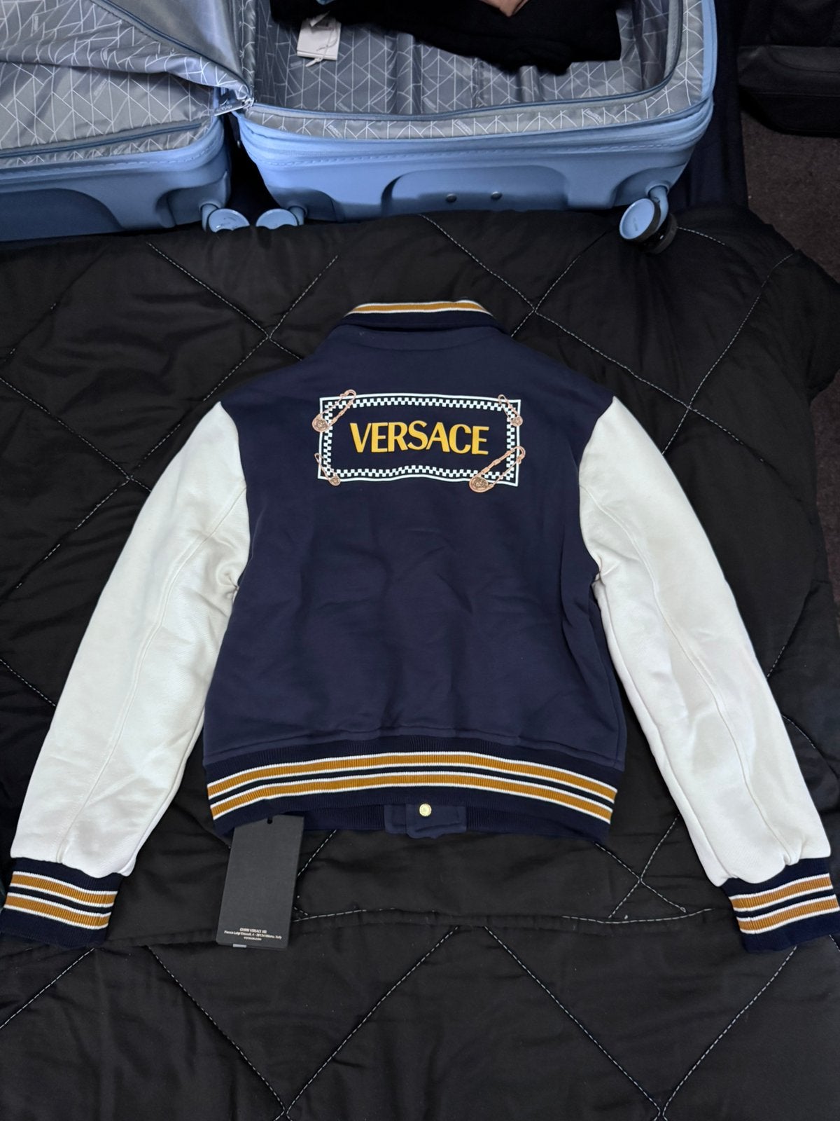 Versace Kinder Jas - Stijlvolle Varsity Jacket, Ophalen of Verzenden, Nieuw, Jongen of Meisje