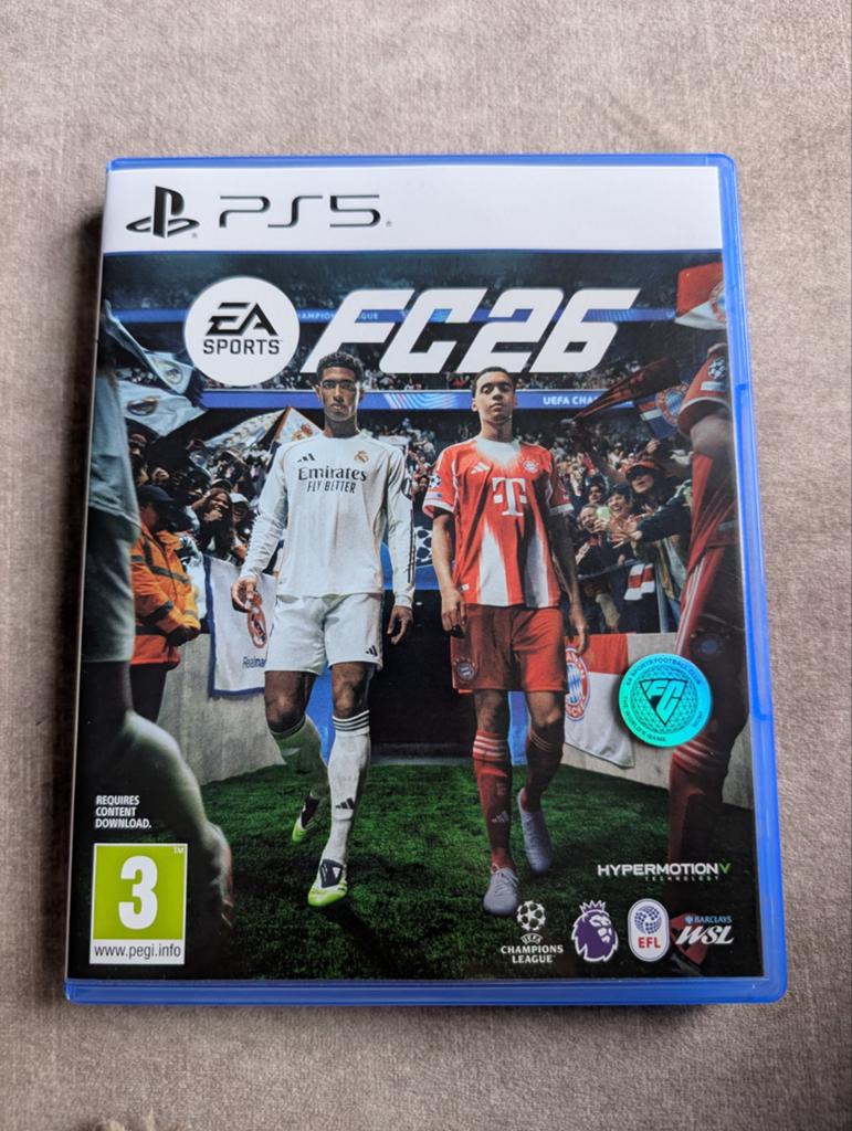 Fc 26 voor ps5, Ophalen of Verzenden, Zo goed als nieuw, Vanaf 3 jaar