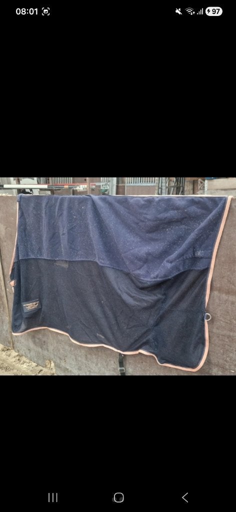 Fleece / vliegen deken, Full (L), Gebruikt, Overige merken, Zweetdeken