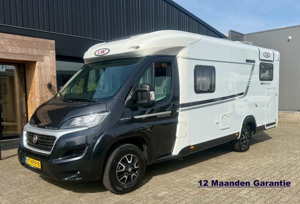 LMC Breezer V646G (Lengtebedden, Nieuwstaat, Dakairco!!), Caravans en Kamperen, Ringverwarming, Fiat, Bedrijf, 6 tot 7 meter