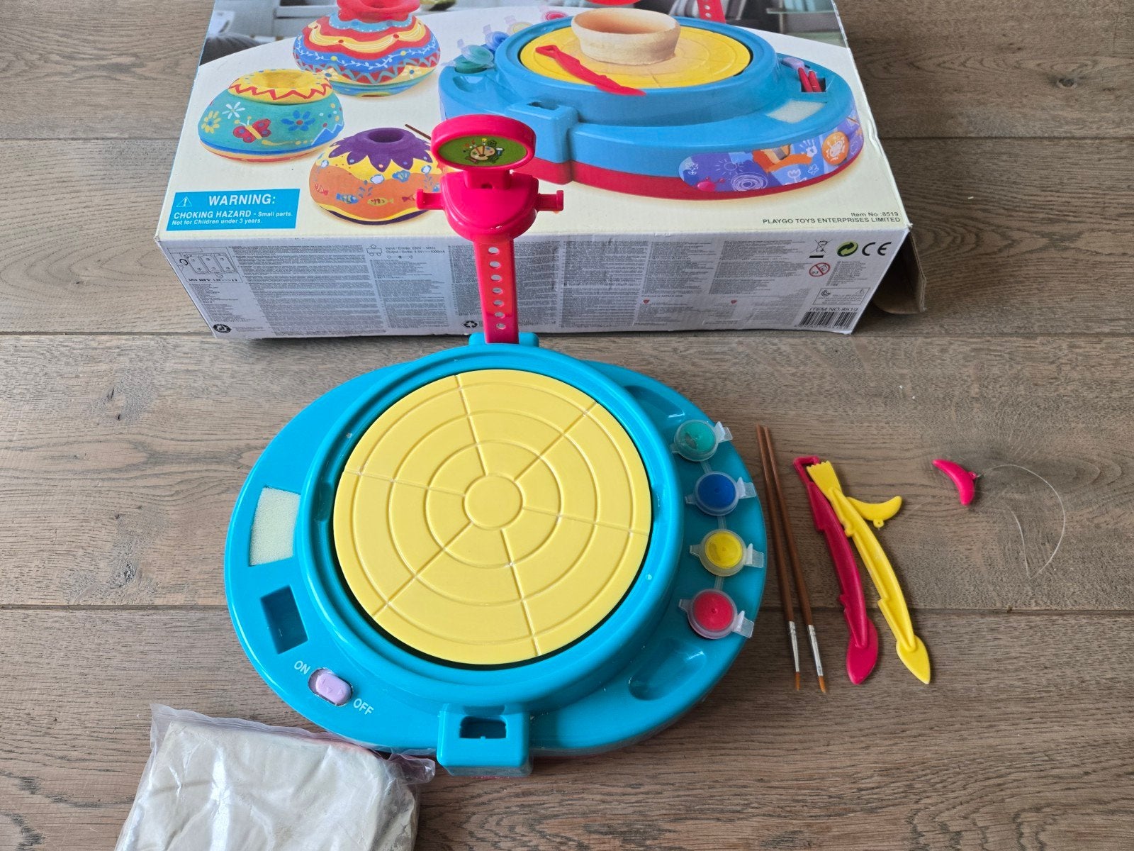 Play Pottery Wheel - Keramiek Draaischijf voor Kinderen, Ophalen, Zo goed als nieuw, Knutselen