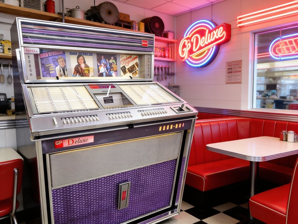 Rock-Ola GP 19 Deluxe Jukebox - Schuurvondst