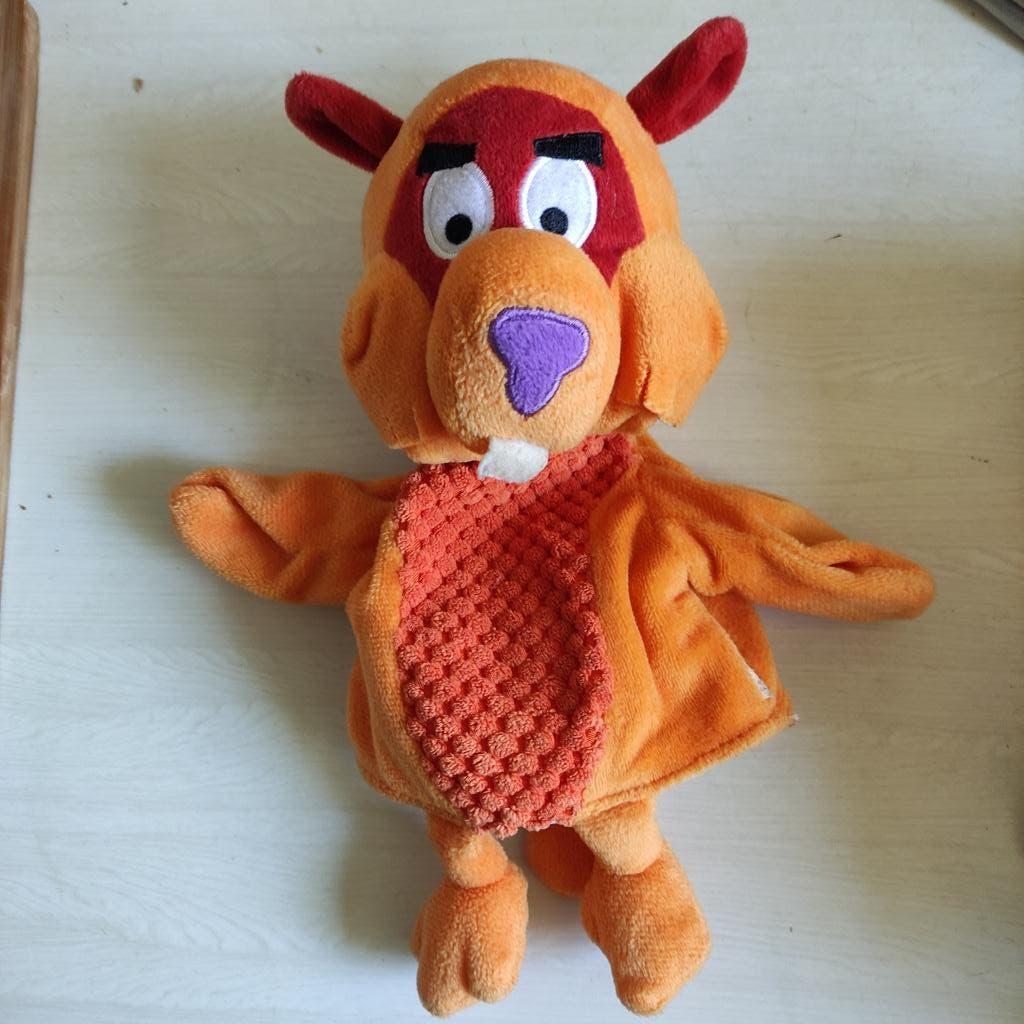 handpop Willem Bever Fabeltjeskrant poppenkast pop, Overige typen, Ophalen of Verzenden, Zo goed als nieuw, Middelgroot (20 tot 80 cm)