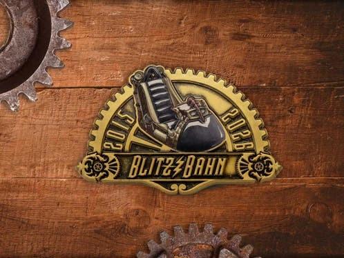 GEZOCHT: Nieuwe Blitz Bahn afscheid pin - Toverland, Verzamelen, Speldjes, Pins en Buttons, Ophalen of Verzenden, Zo goed als nieuw