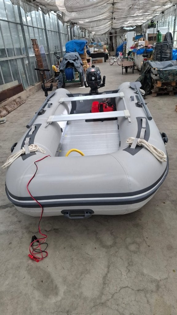Astromar rubberen boot met 6PK Suzuki buitenboordmotor, Watersport en Boten, Aluminium, 6 pk, Zo goed als nieuw, Brandstoftank