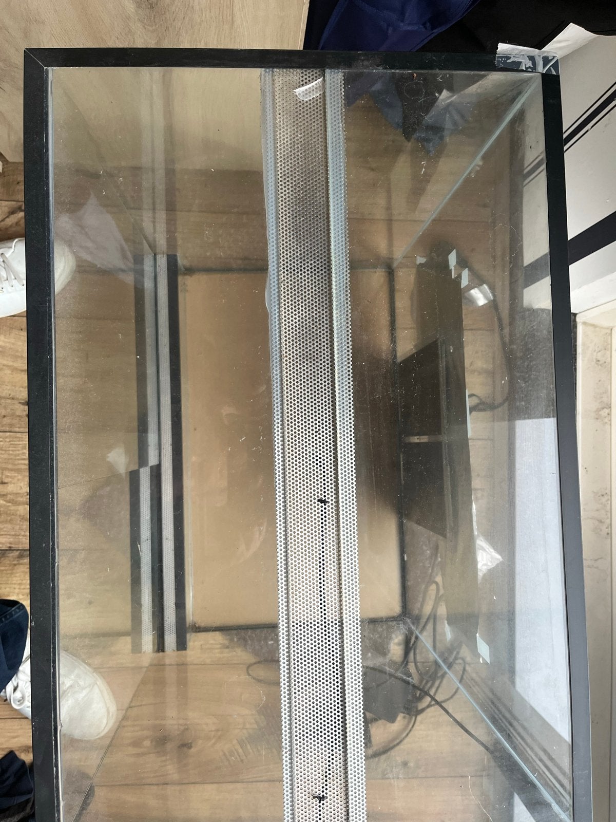 Terrarium inclusief verwarmingselement, Dieren en Toebehoren, Reptielen en Amfibieën | Toebehoren, Ophalen, Zo goed als nieuw
