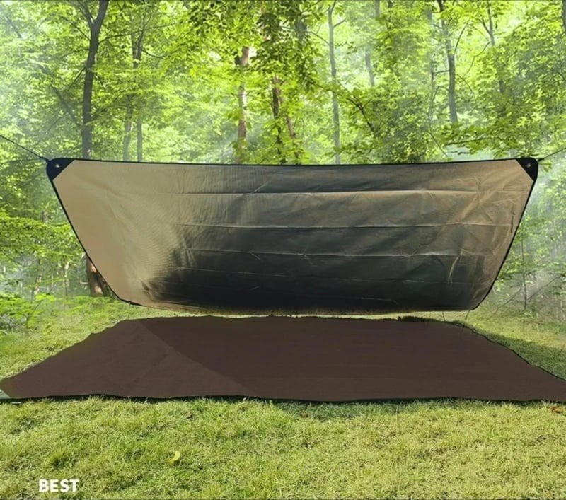 Noodpakket tarp nooddeken schaduwdoek survival outdoor, -, -, Nieuw, Ophalen of Verzenden
