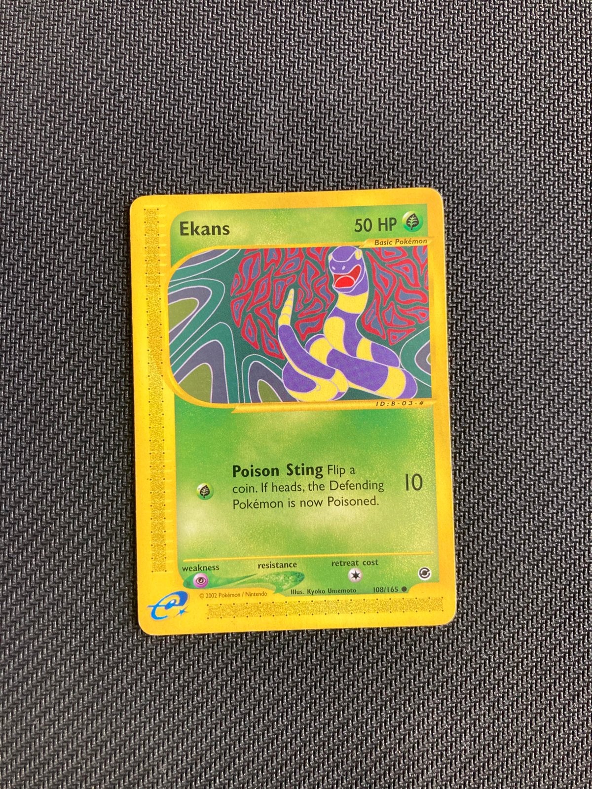 Pokemon kaart Ekans, Ophalen of Verzenden