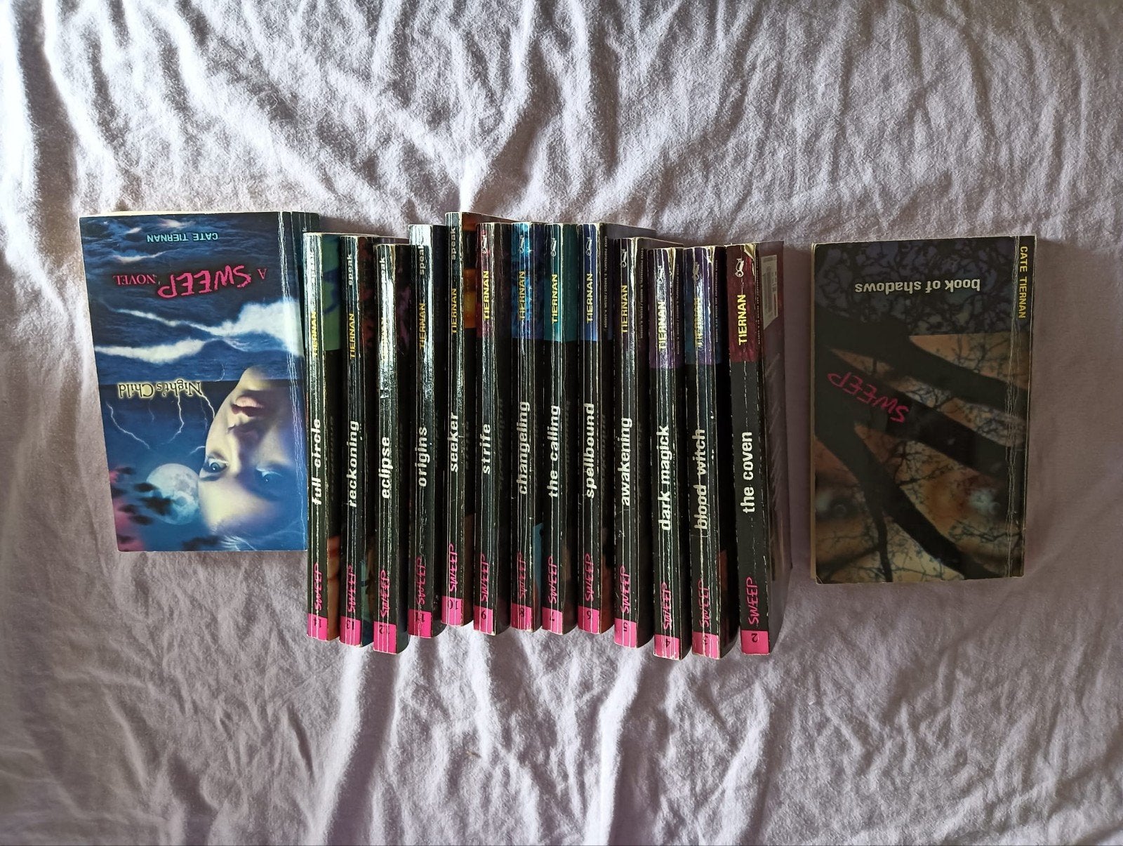 Sweep serie (1-15) van Cate Tiernan - Complete set, Ophalen, Gelezen, Cate Tiernan, Nederland