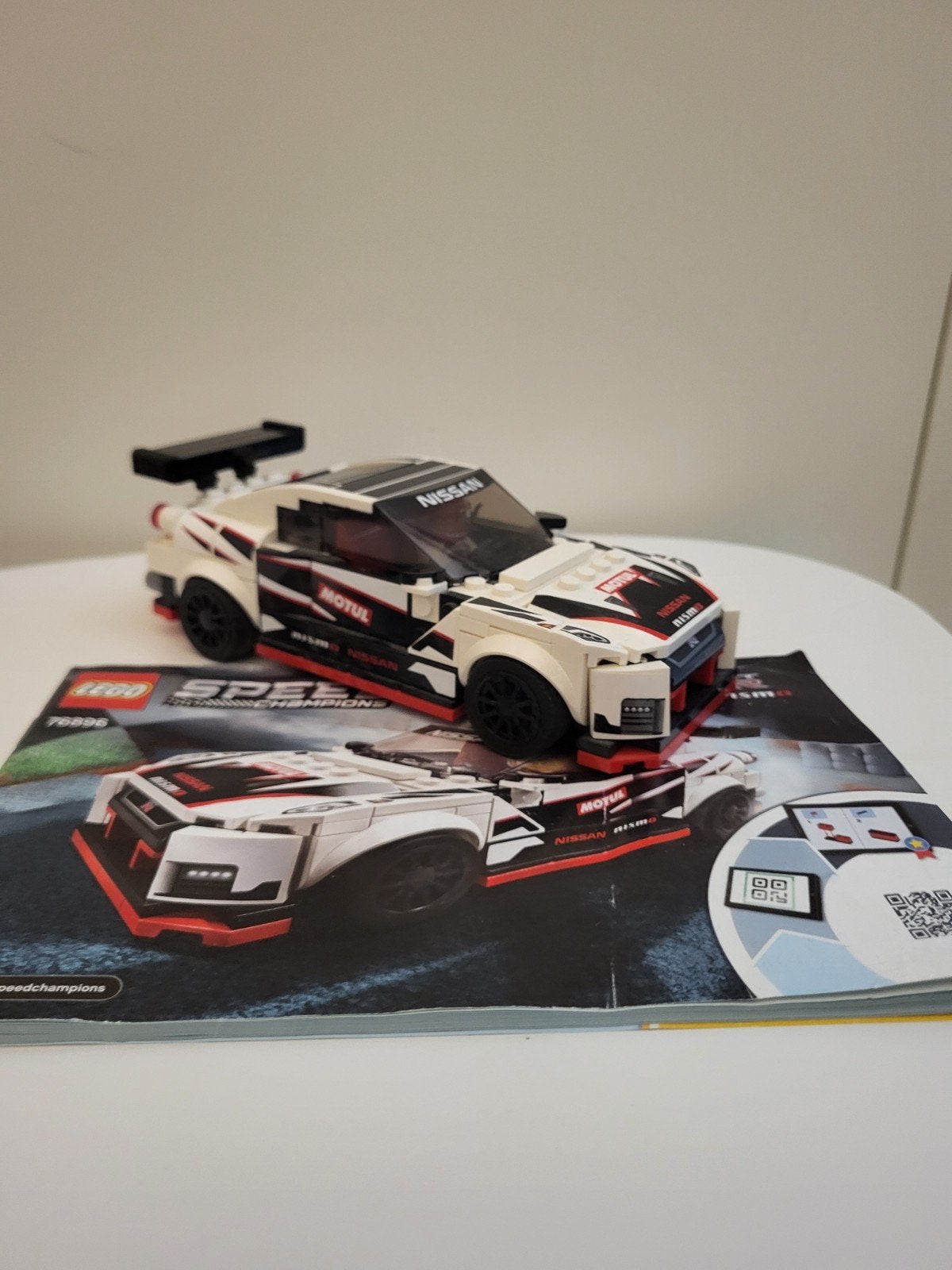 LEGO Speed Champions Nissan GT-R Nismo (76896), Lego, Ophalen of Verzenden, Zo goed als nieuw, Compleet
