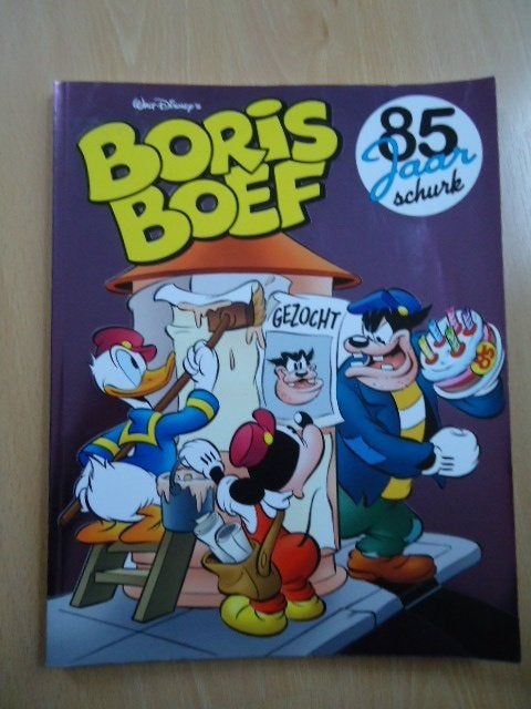 Boris Boef, 85 jaar schurk, Eén stripboek, Ophalen of Verzenden, Zo goed als nieuw