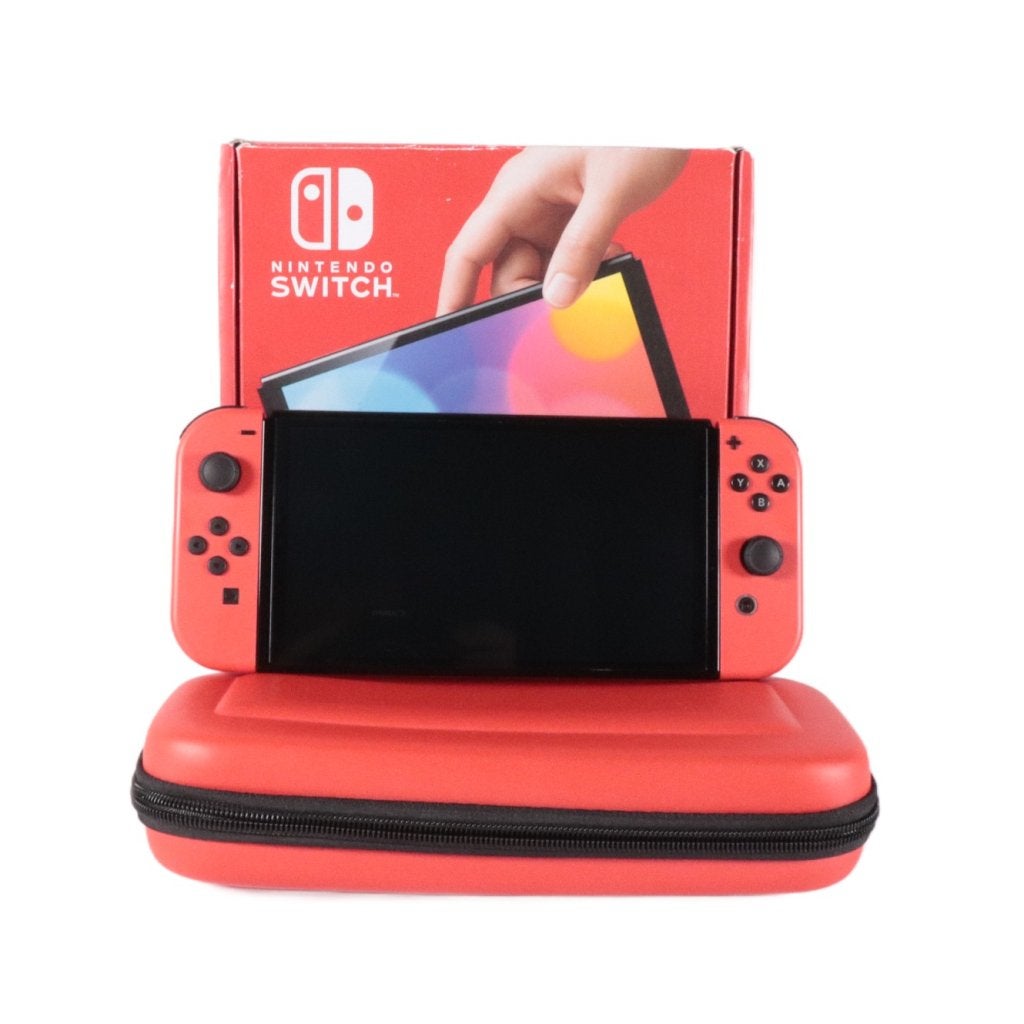 Nintendo swicht Oled RED Mario Edition - Zeer Nette Staat, Nintendo, Gebruikt, Support@nintendo.com, 11-1 Hokotate-cho, Kamitoba, Minami-ku
Kyoto 601-8501
Japan