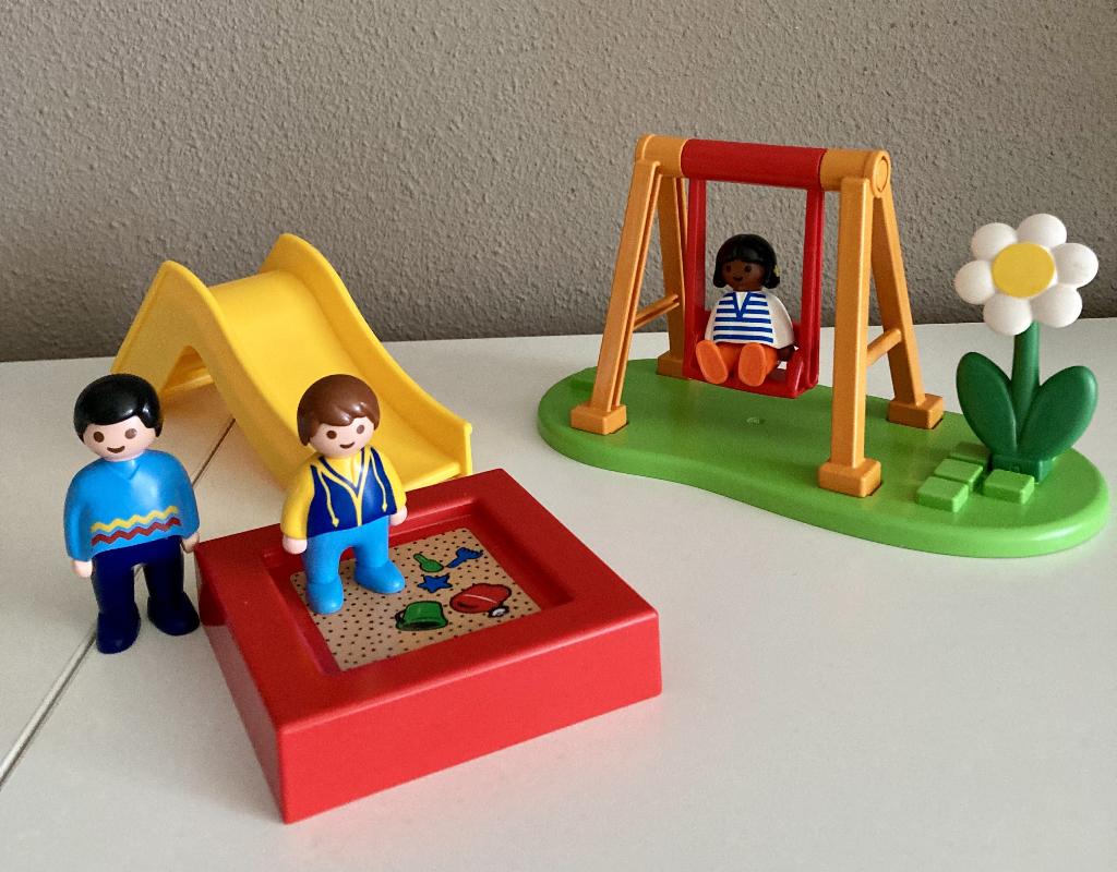 Playmobil 1.2.3. - 6785 - Kleuterspeeltuin, Ophalen, Zo goed als nieuw