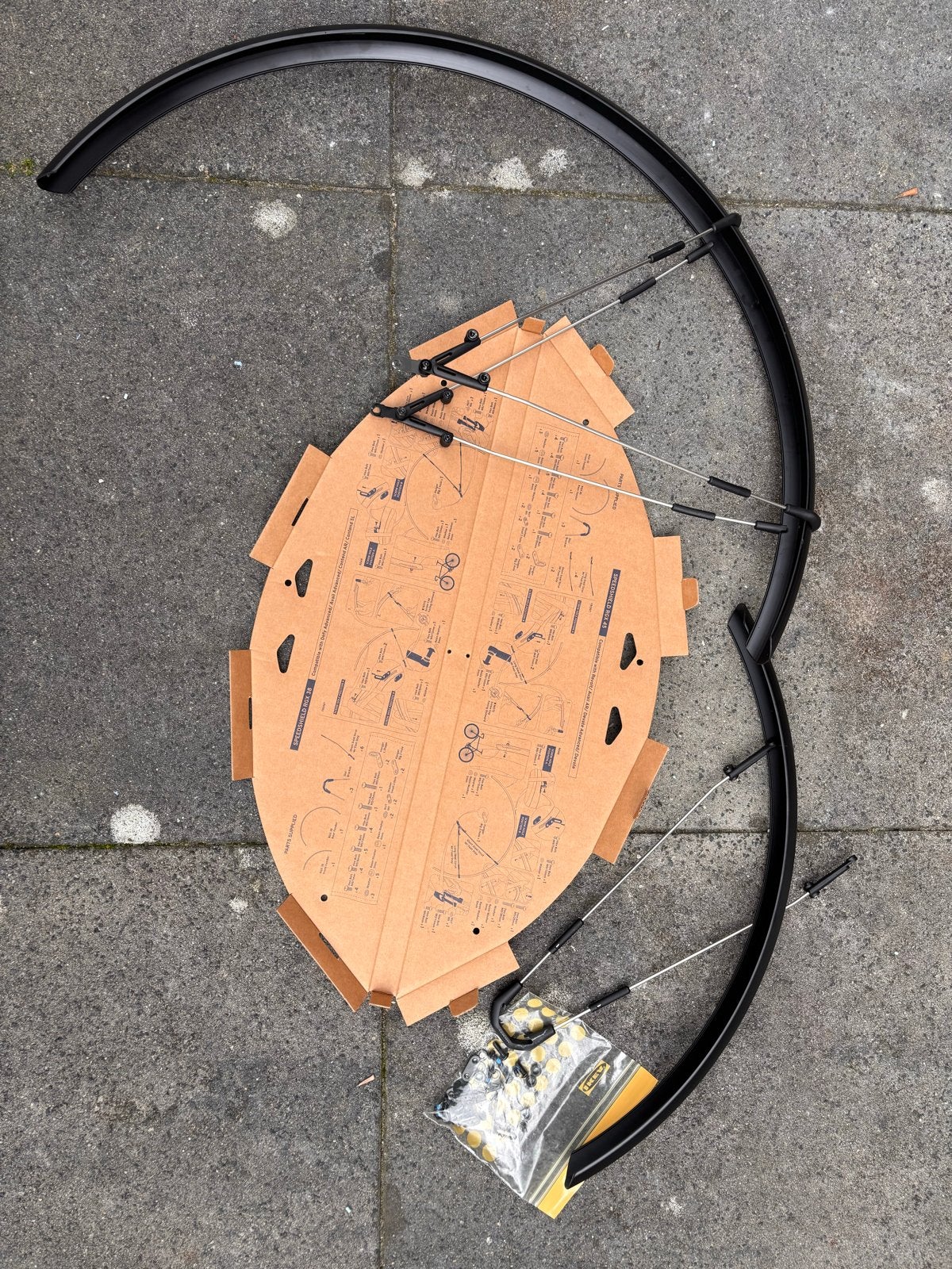 Giant RGX 45 Spatborden voor Gravelbike Revolt., Ophalen, Spatbord, Gravelbike, Nieuw