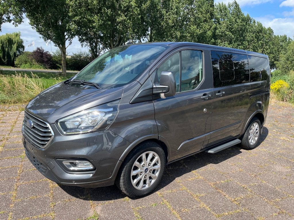 Ford Transit CustomTourneo Minibus 180 PK Titanium, Auto's, 4 cilinders, Leder, Bedrijf, Diesel