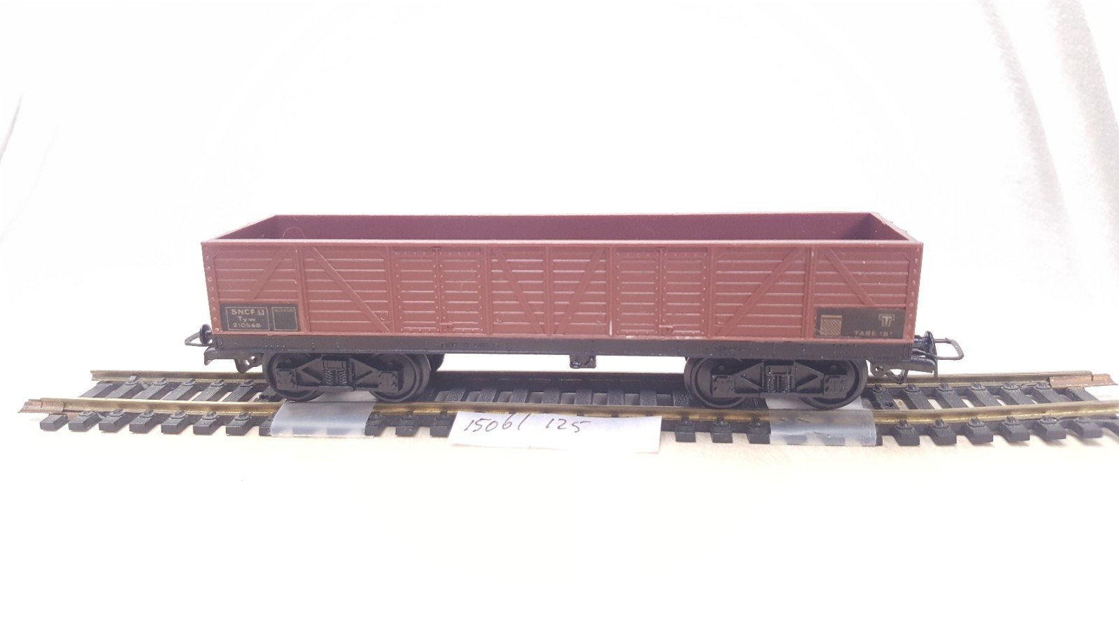 Jouef H0 6225 SNCF open hoge bakwagon 1978, Gelijkstroom, Jouef, Wagon, Ophalen of Verzenden