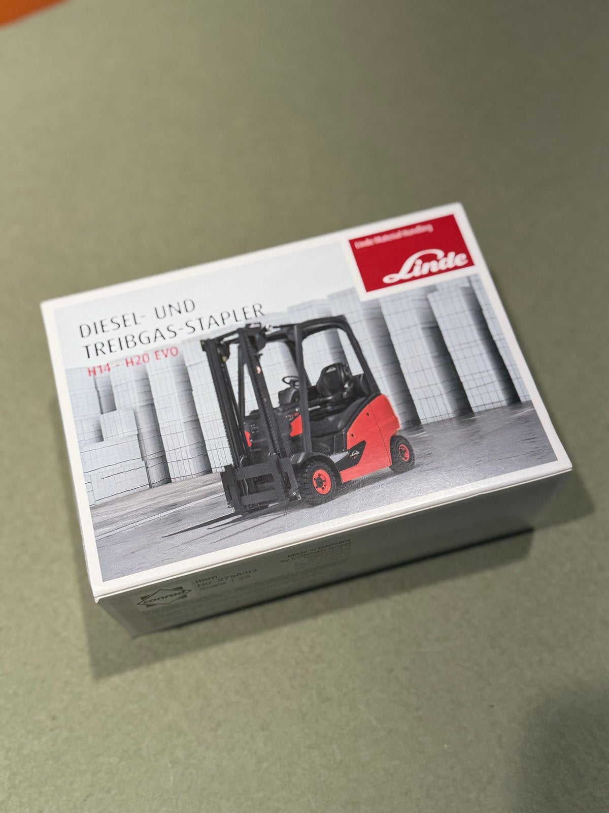 Linde H14-H20 EVO Diesel- en Treibgas-Stapler Model, Overige merken, 1:50 of kleiner, Overige typen, Nieuw