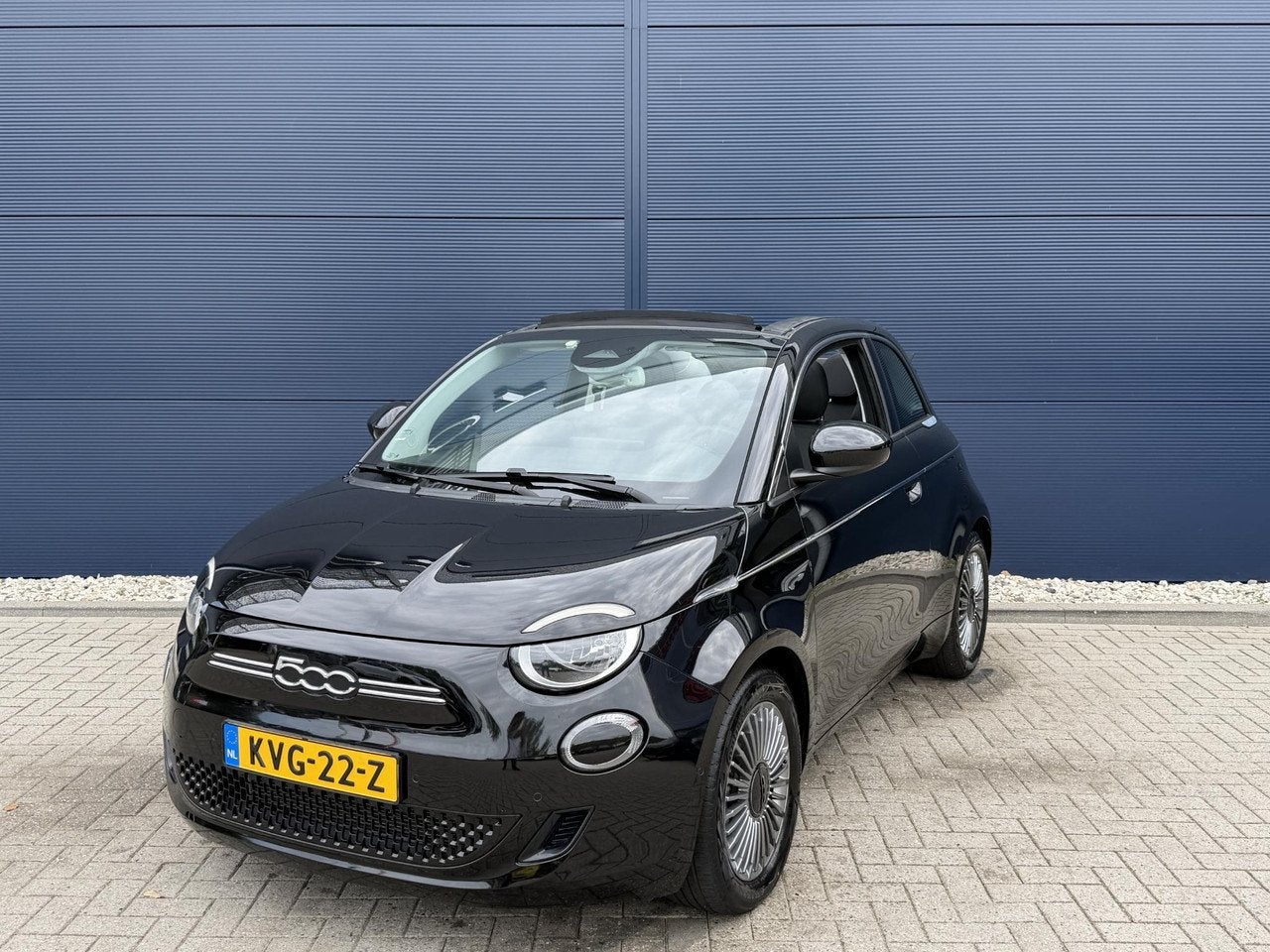 Fiat 500C La Prima 42 kWh SOH 95,8% | Navigatie | Apple Carp, Auto's, Automaat, Gebruikt, 118 pk, Cabriolet